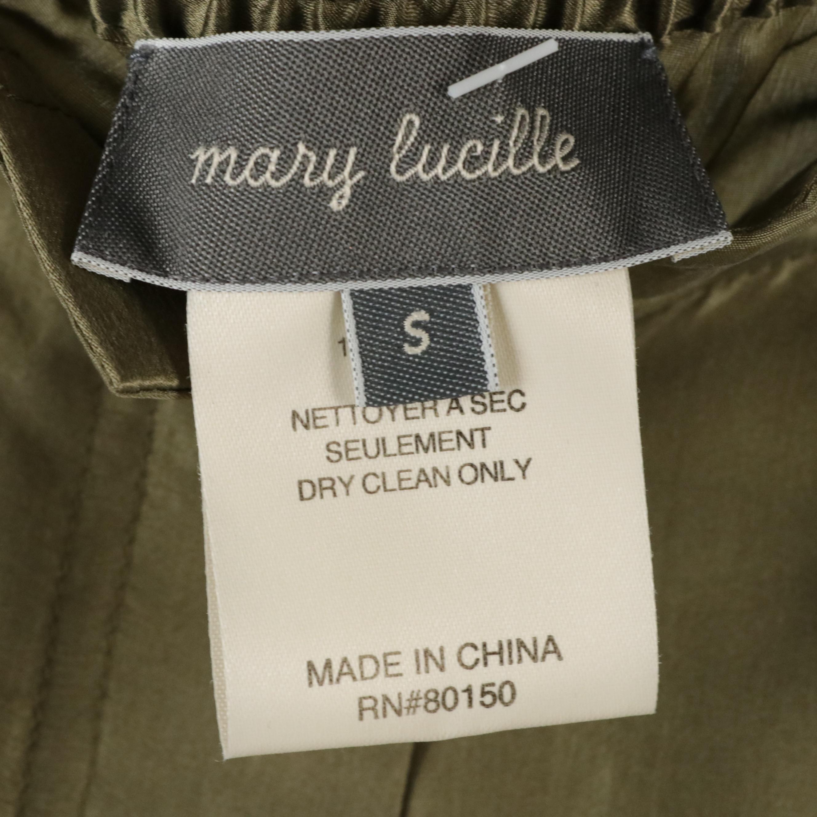 Mary Lucille Satin Pants, Magaschoni Cashmere Zip Sweater, Chico's Jackets, More