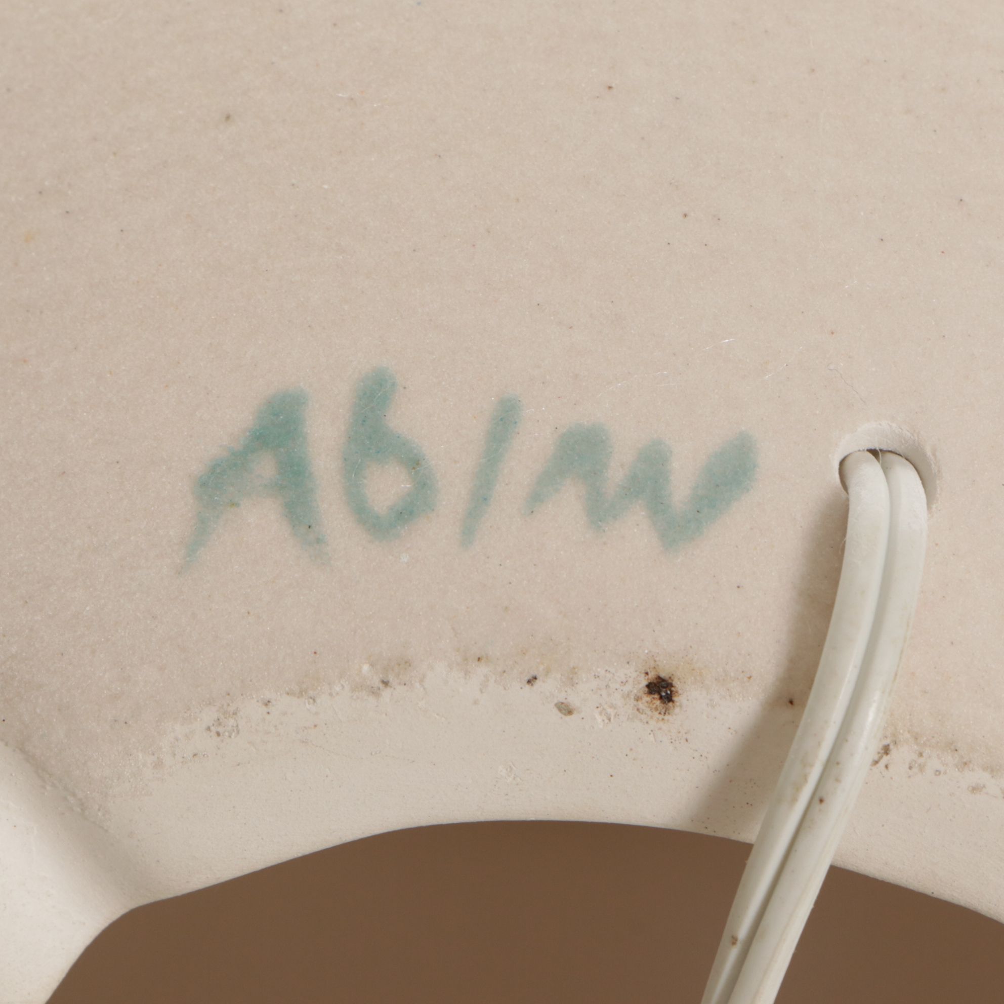 Southwestern Theme Hand-Painted Ceramic Table Lamp with Pleated Shade