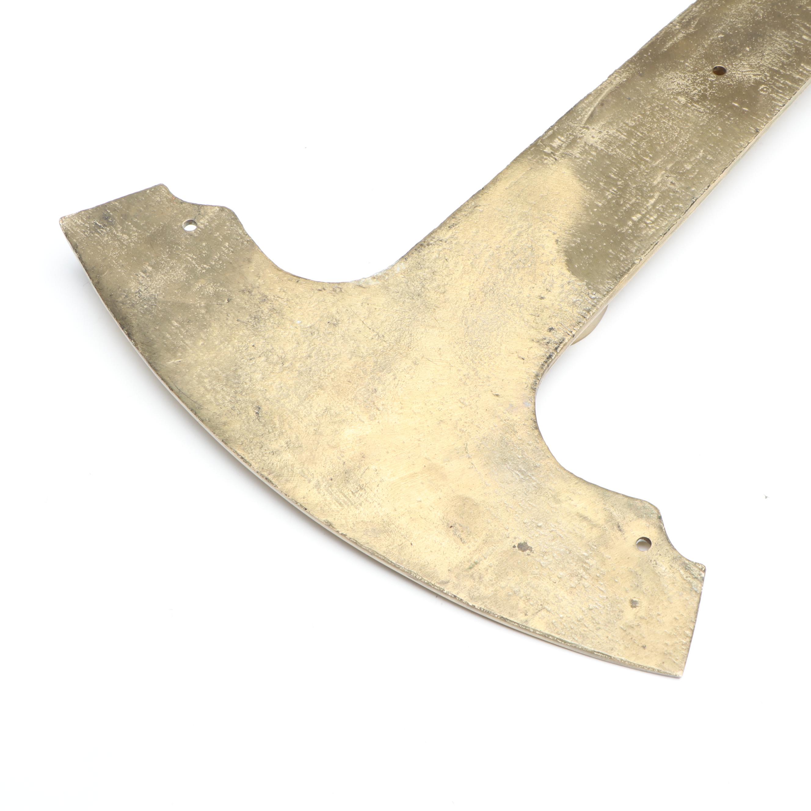 Nautical Brass Double Pendulum Ship's Inclinometer