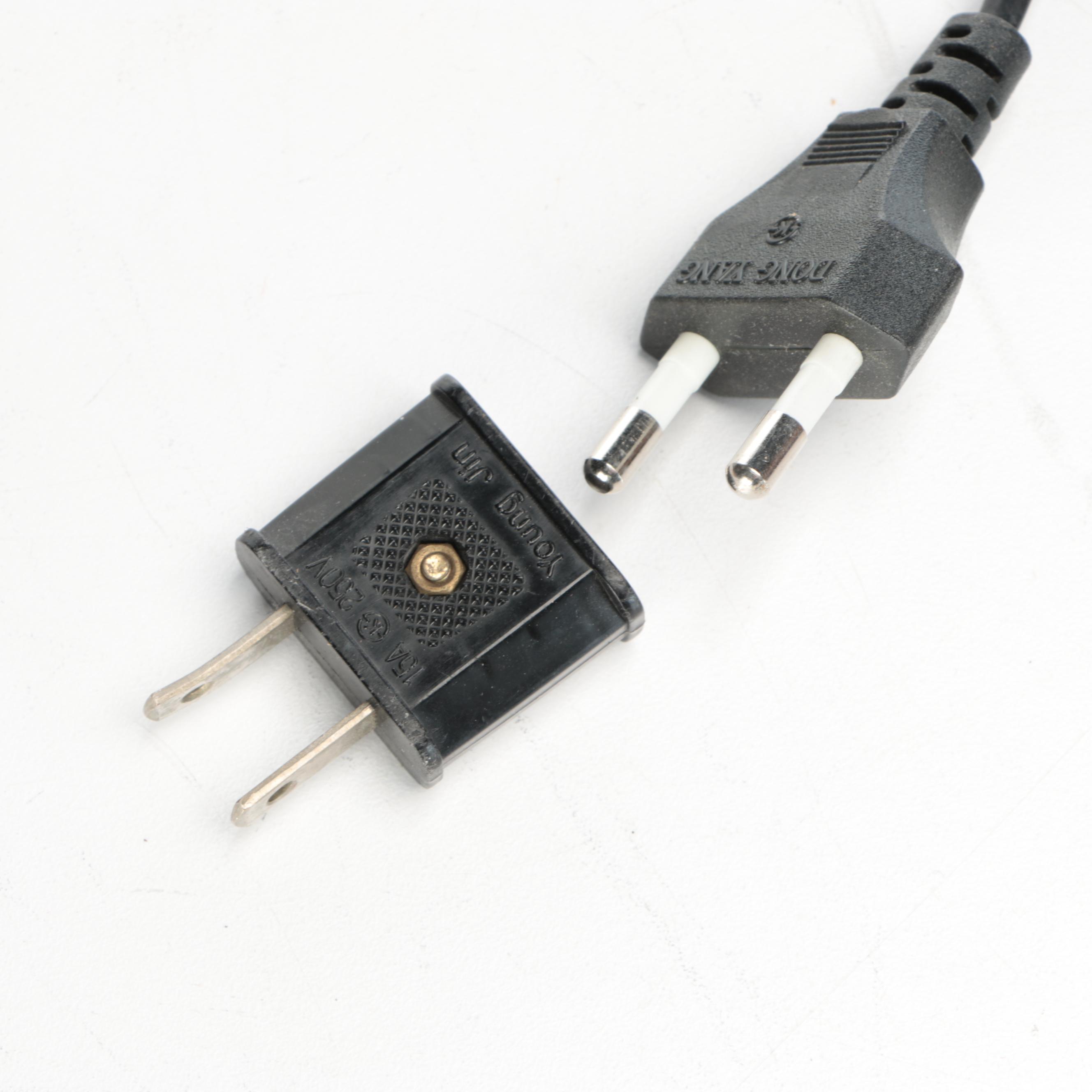 Chinese Rosewood Finish Pagoda Lantern with Calligraphy Paper