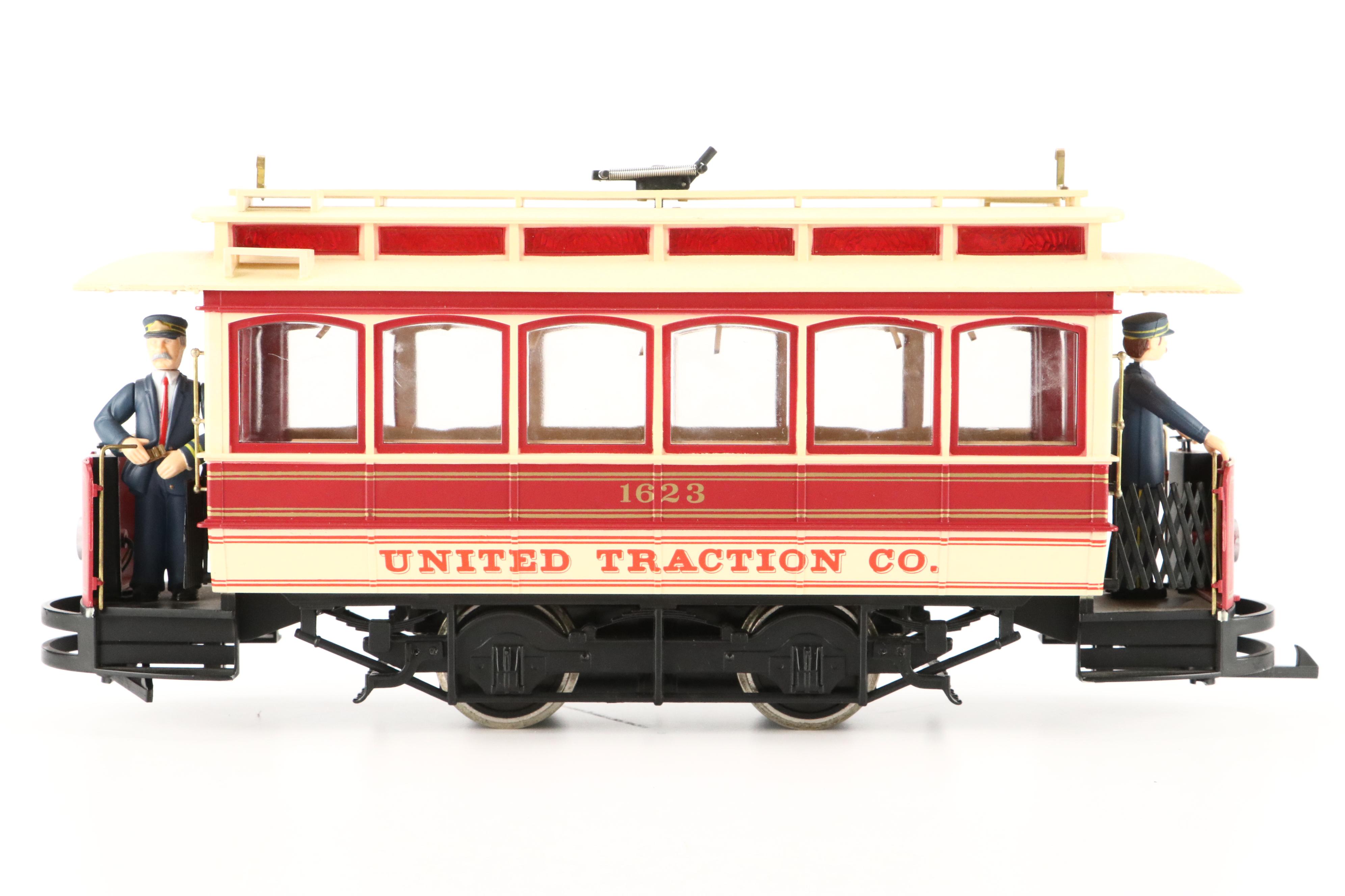 Bachmann Big Hauler G Scale "United Traction Co." Street Car