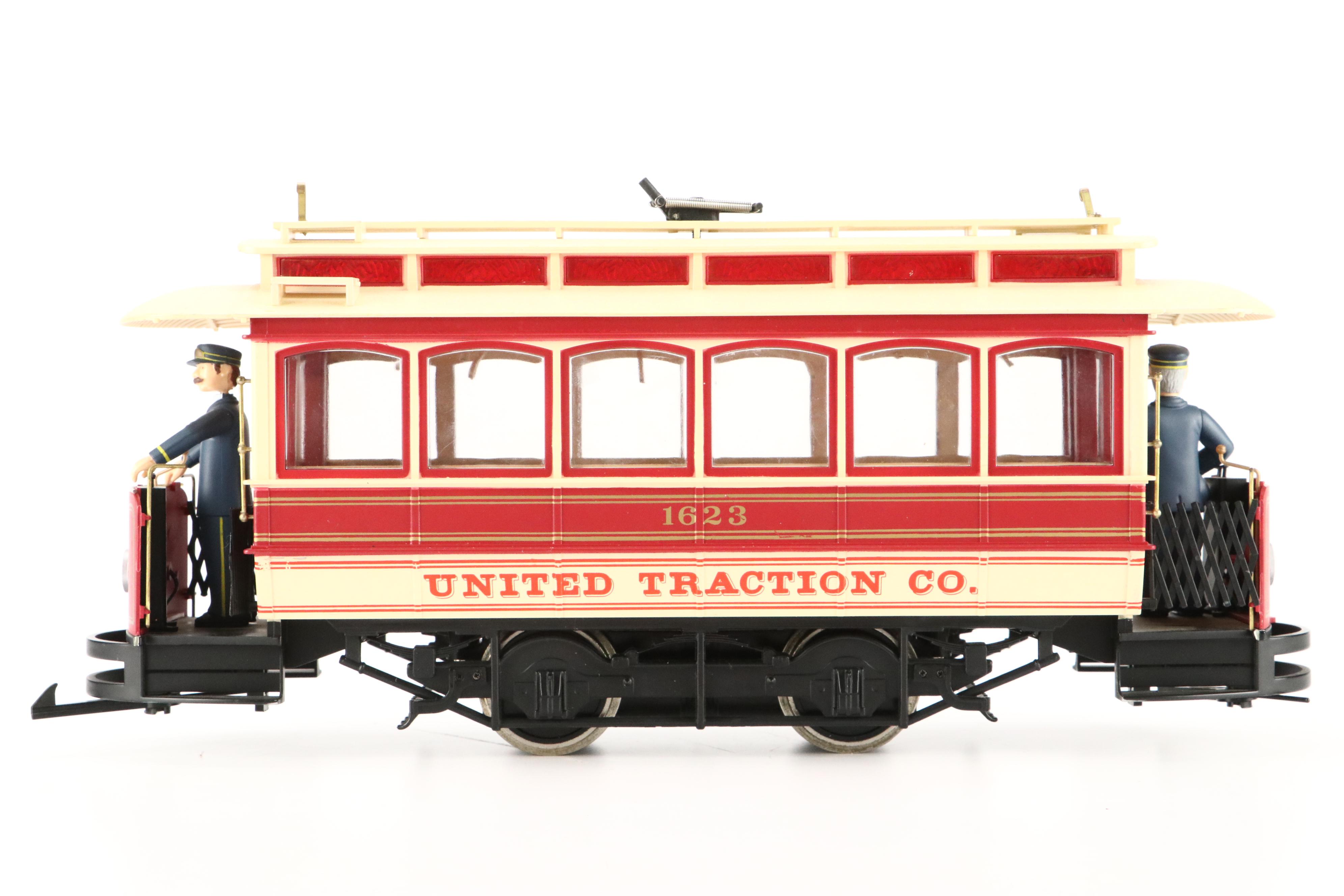 Bachmann Big Hauler G Scale "United Traction Co." Street Car