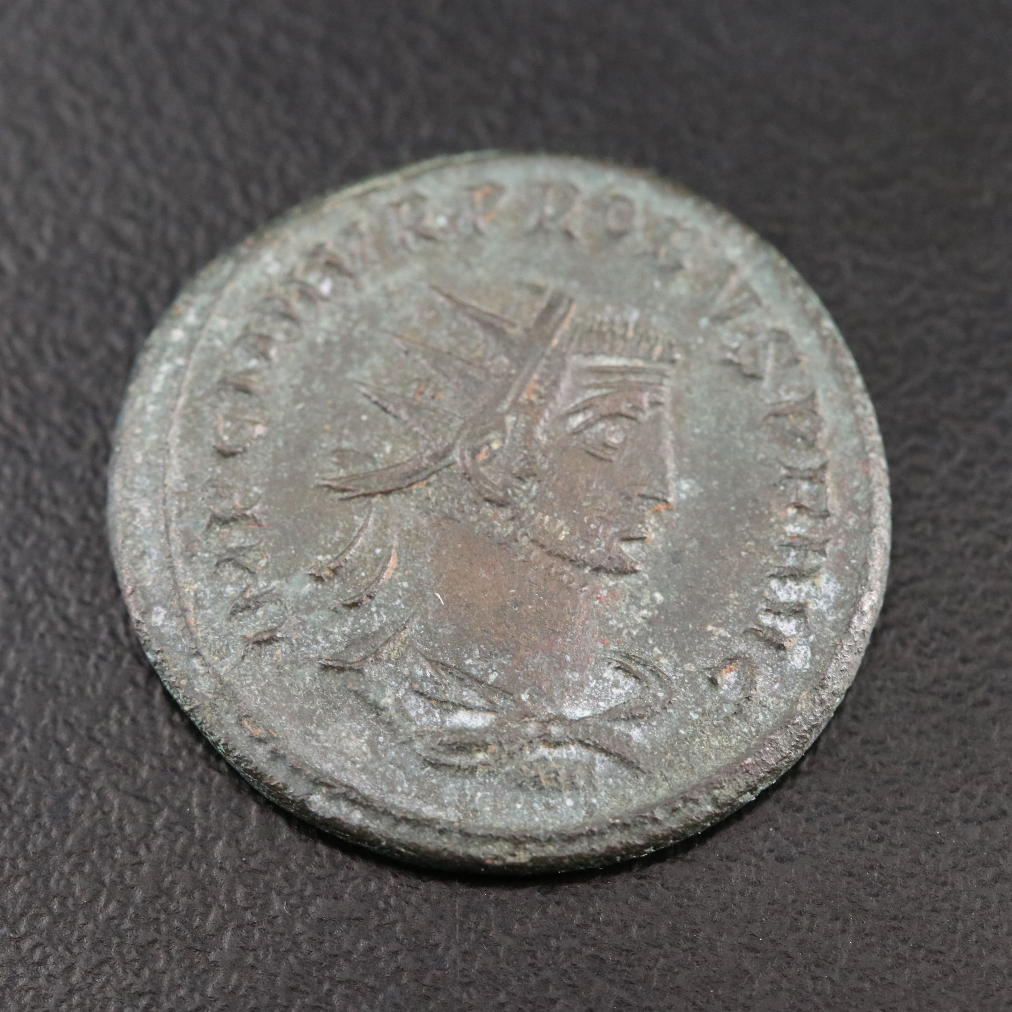 Ancient Roman Imperial Æ Antoninianus Coin of Probus, ca. 282 A.D.