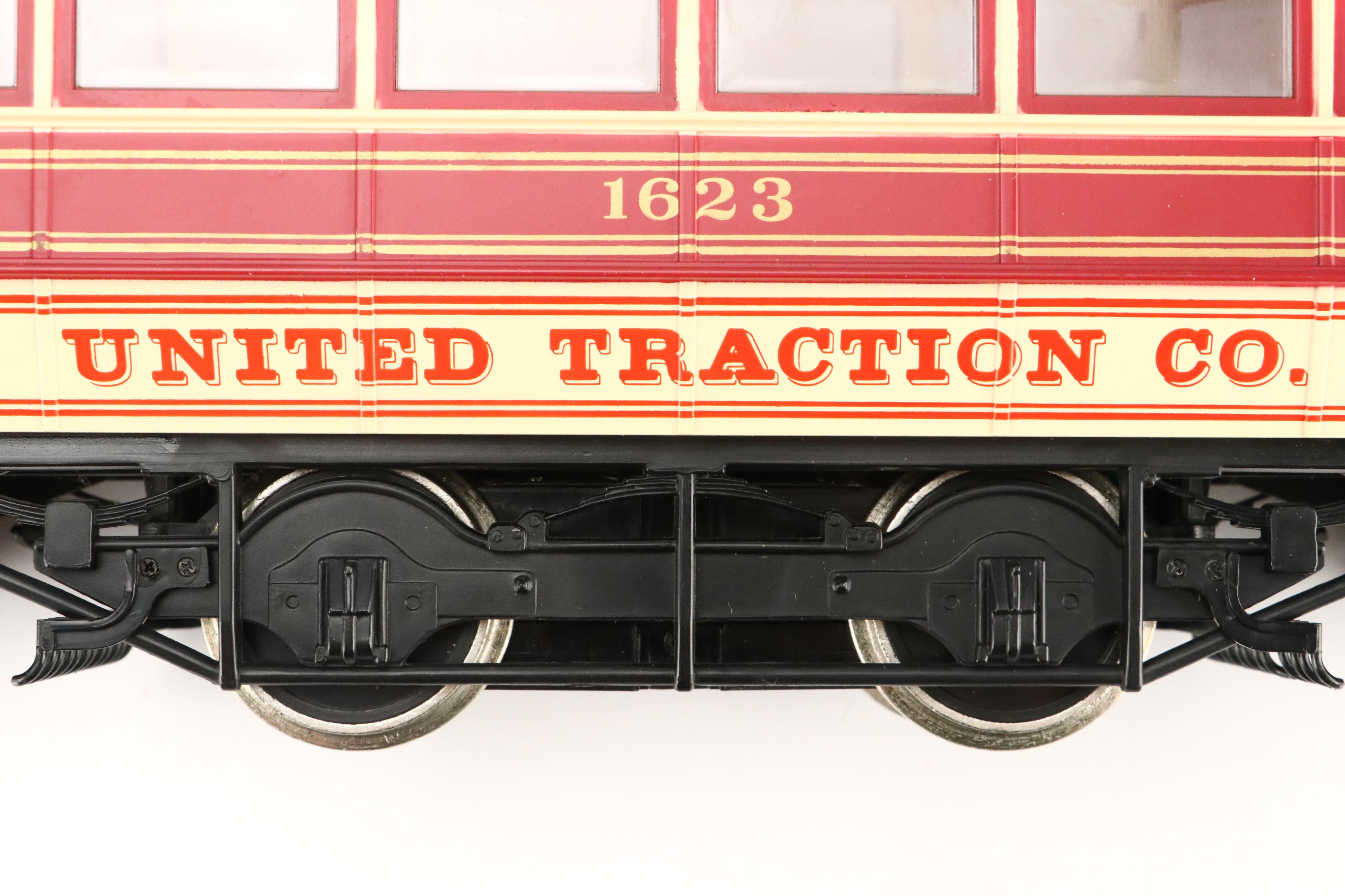 Bachmann Big Hauler G Scale "United Traction Co." Street Car