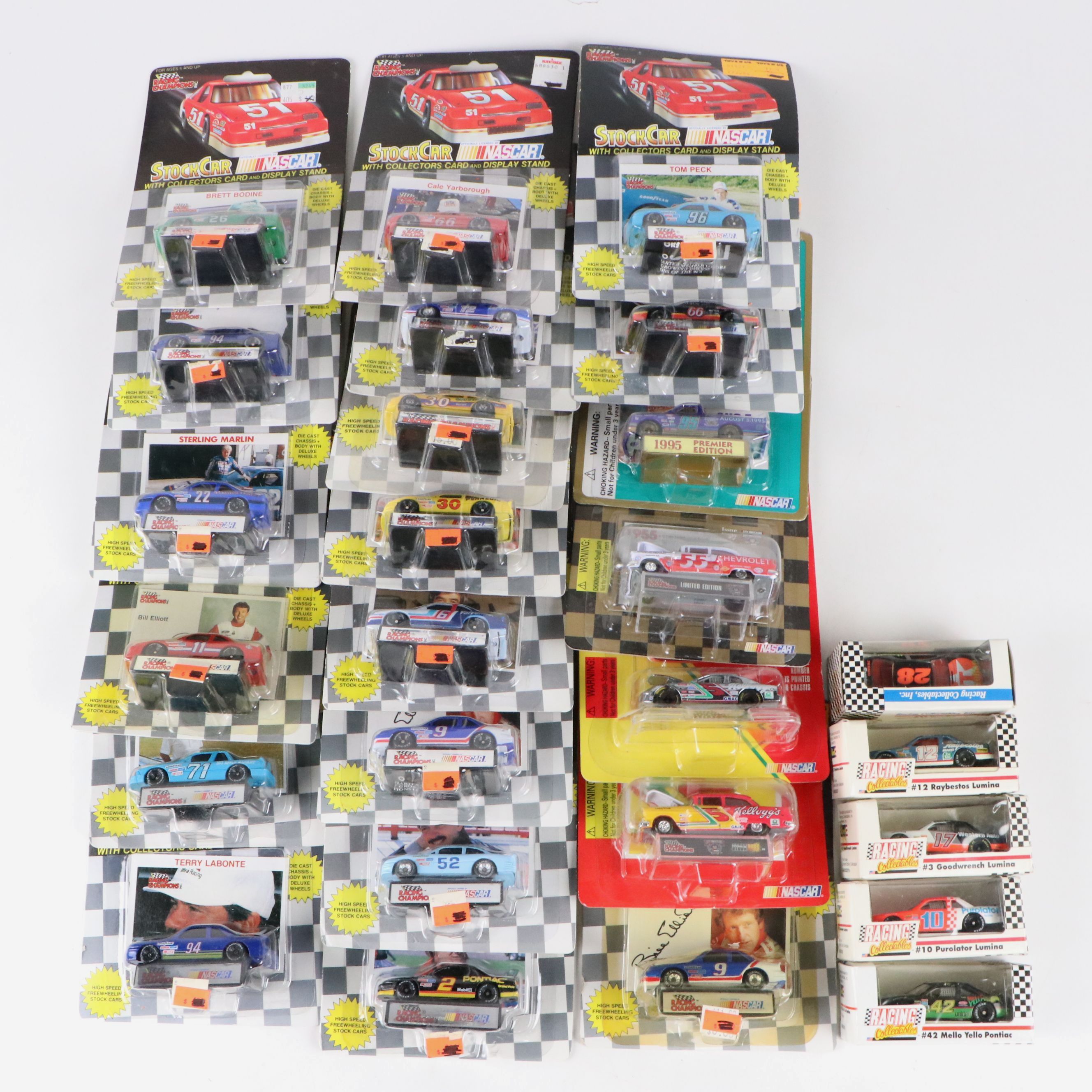 Racing Champions "50th Anniversary" Edition Cars with Stock Rods and More Cars
