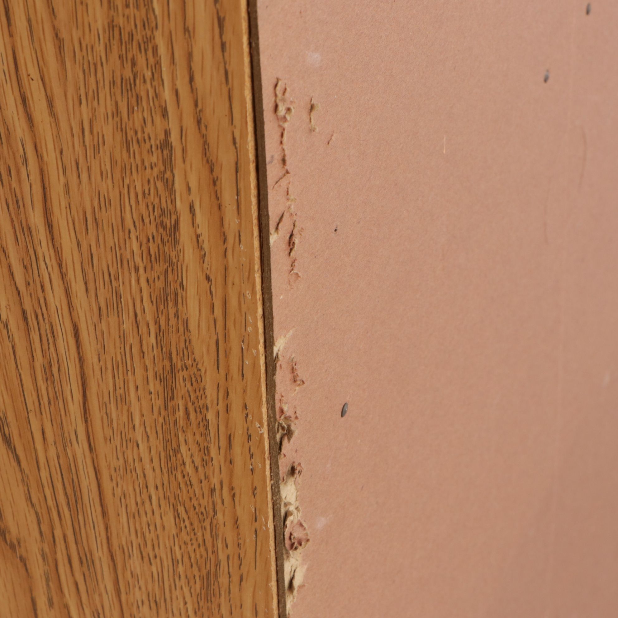 Oak Grain Finished Cabinet