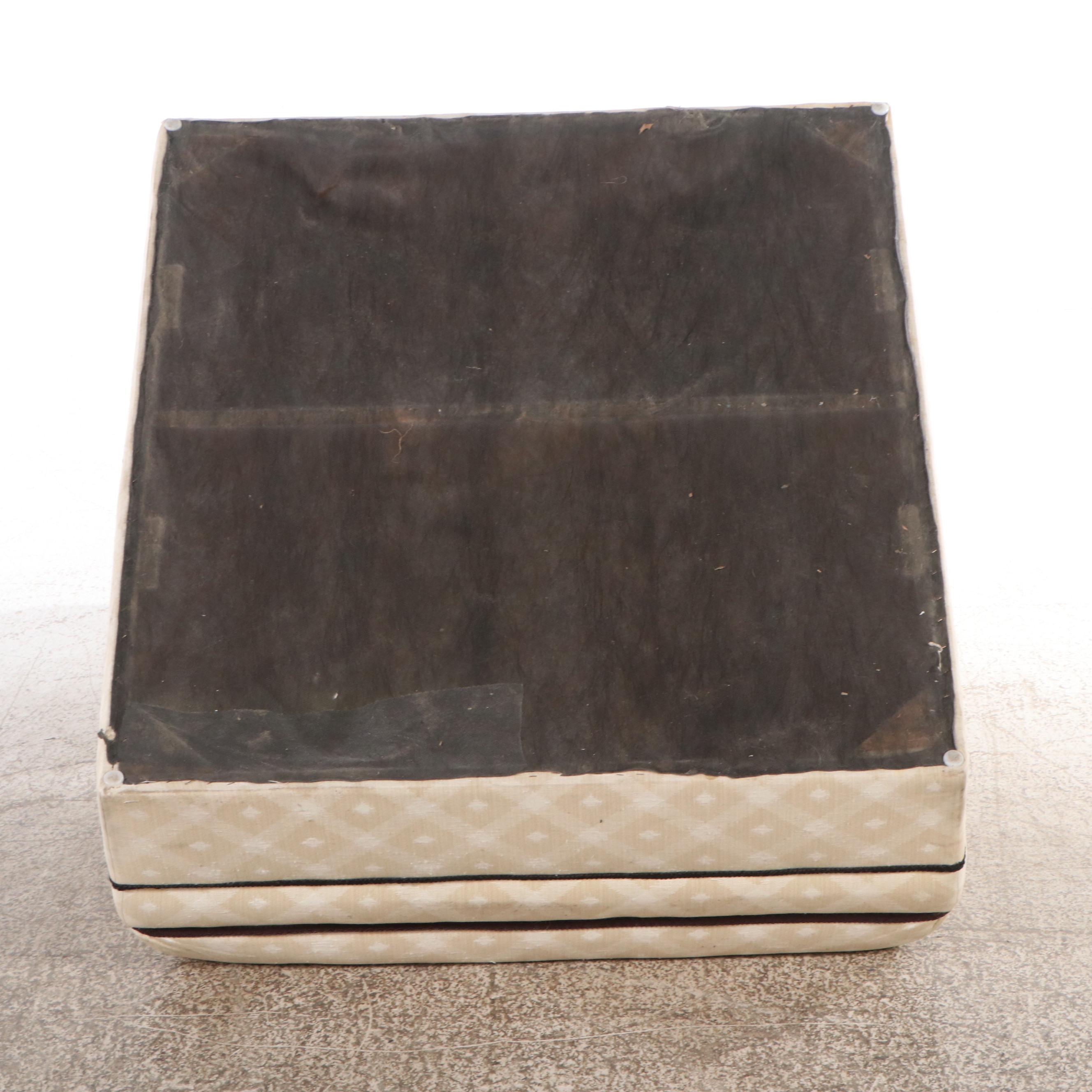 Vintage Upholstered Slipper Chair