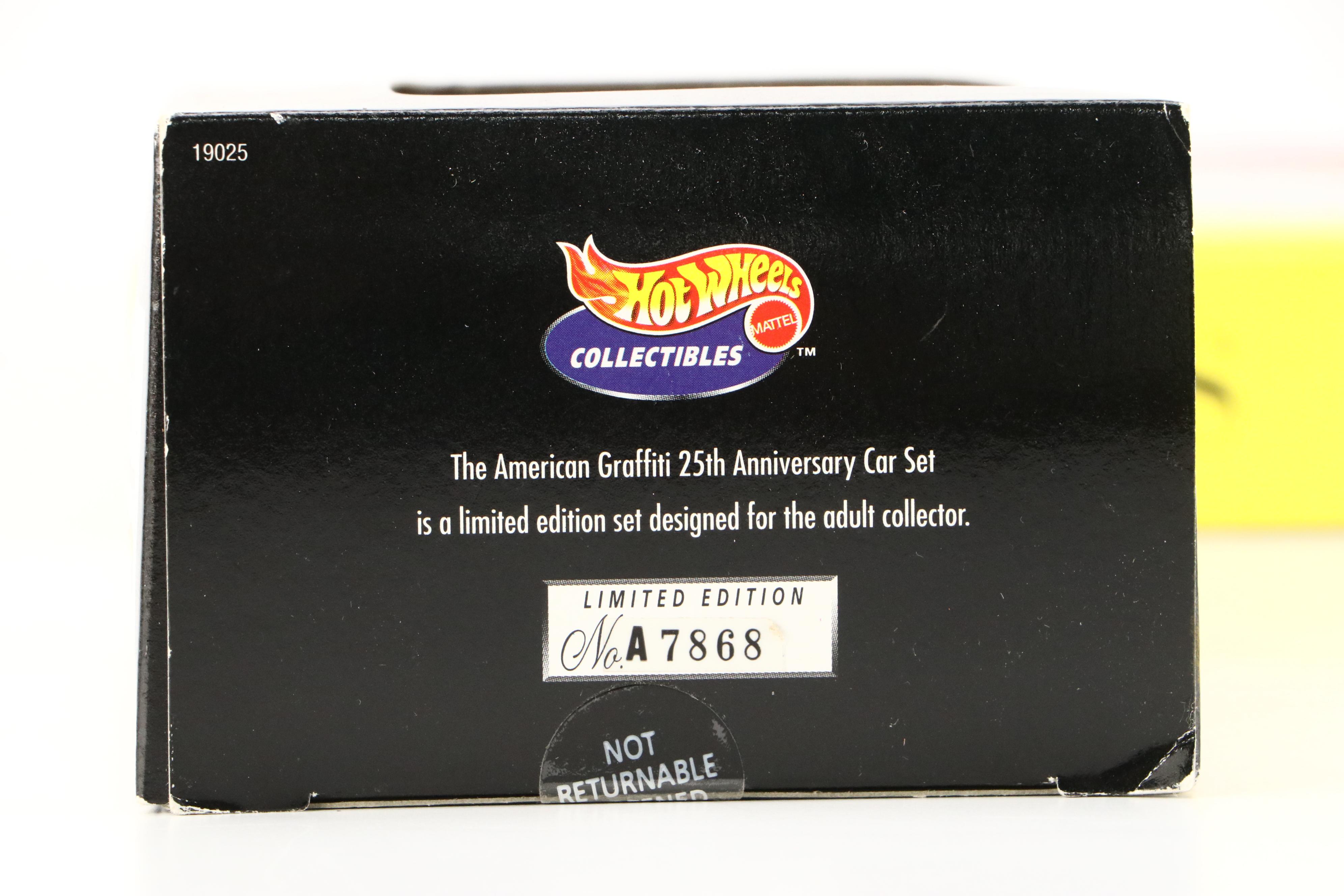 Hot Wheels 25th Anniversary Collector's Edition Set and More, 1990s