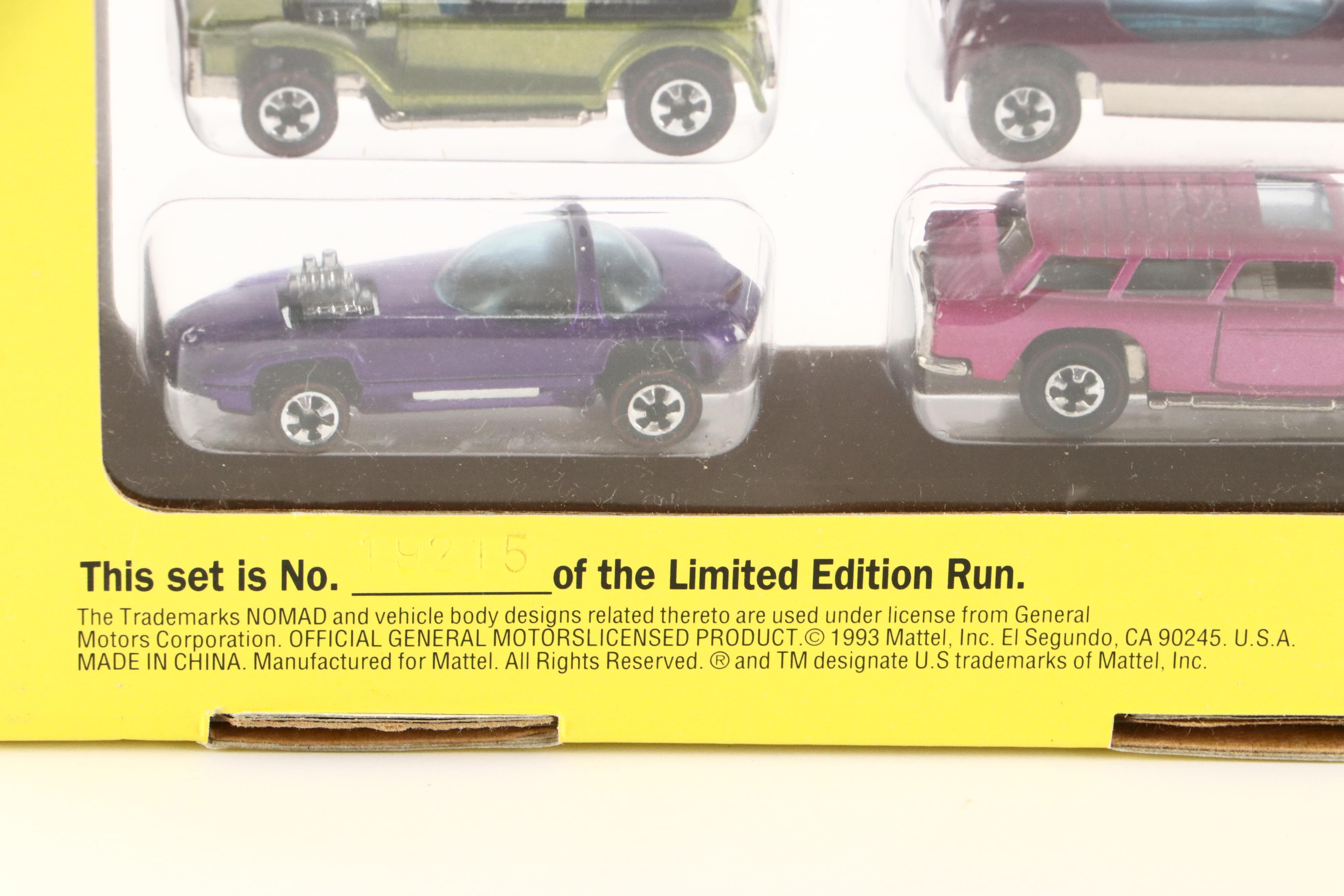 Hot Wheels 25th Anniversary Collector's Edition Set and More, 1990s