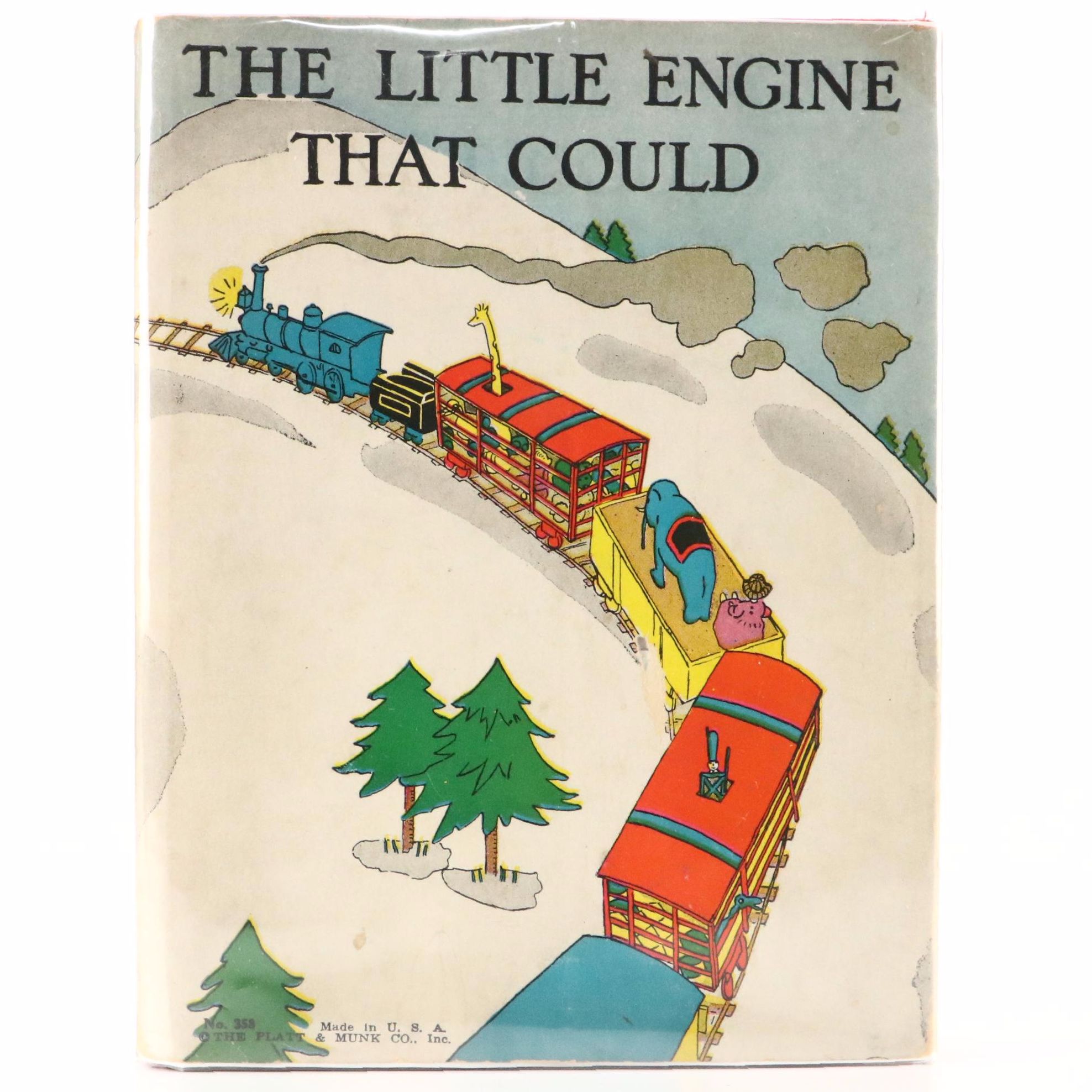 First State “The Little Engine That Could” by Watty Piper with Dust Jacket, 1930