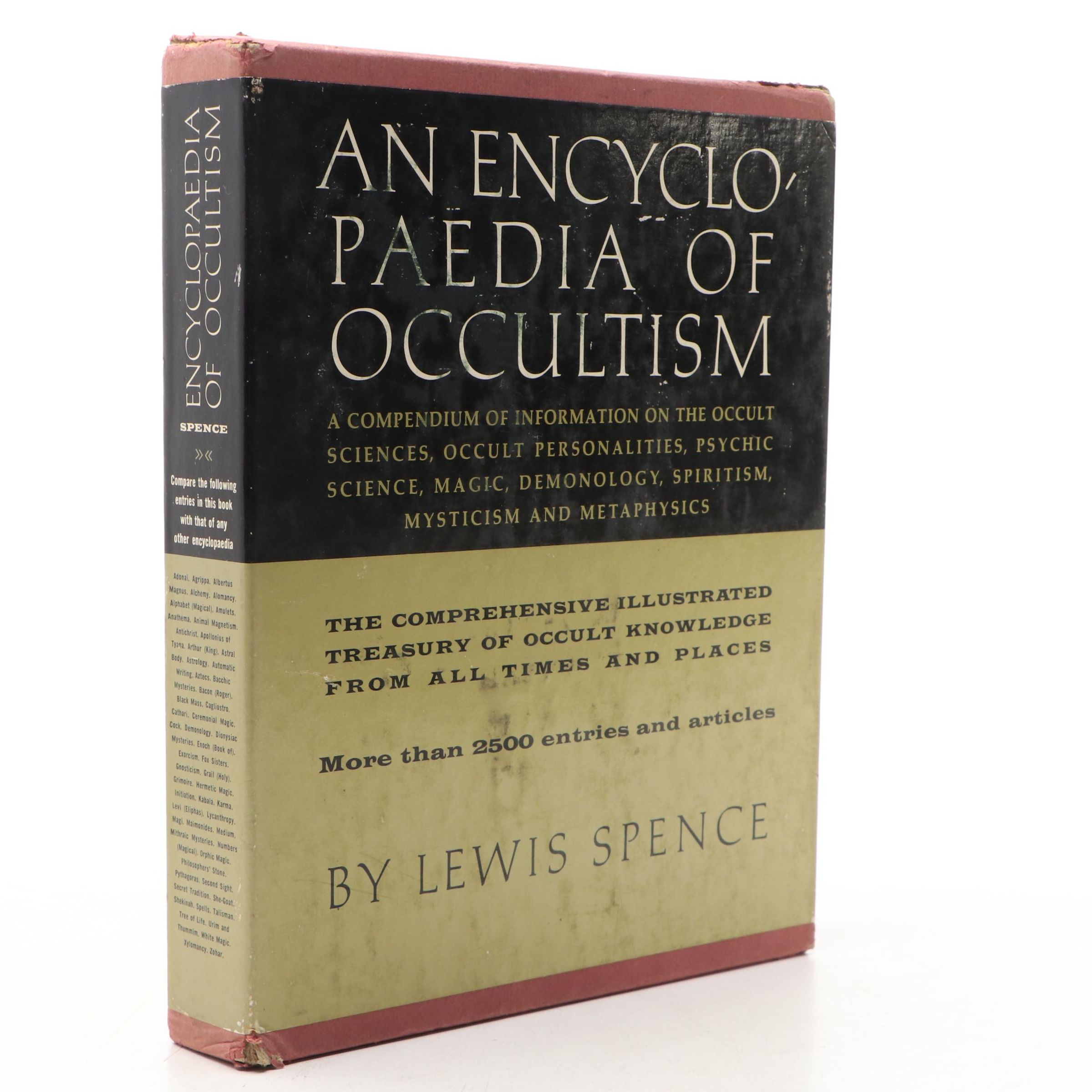 Illustrated "An Encyclopaedia of Occultism" by Lewis Spence, 1960