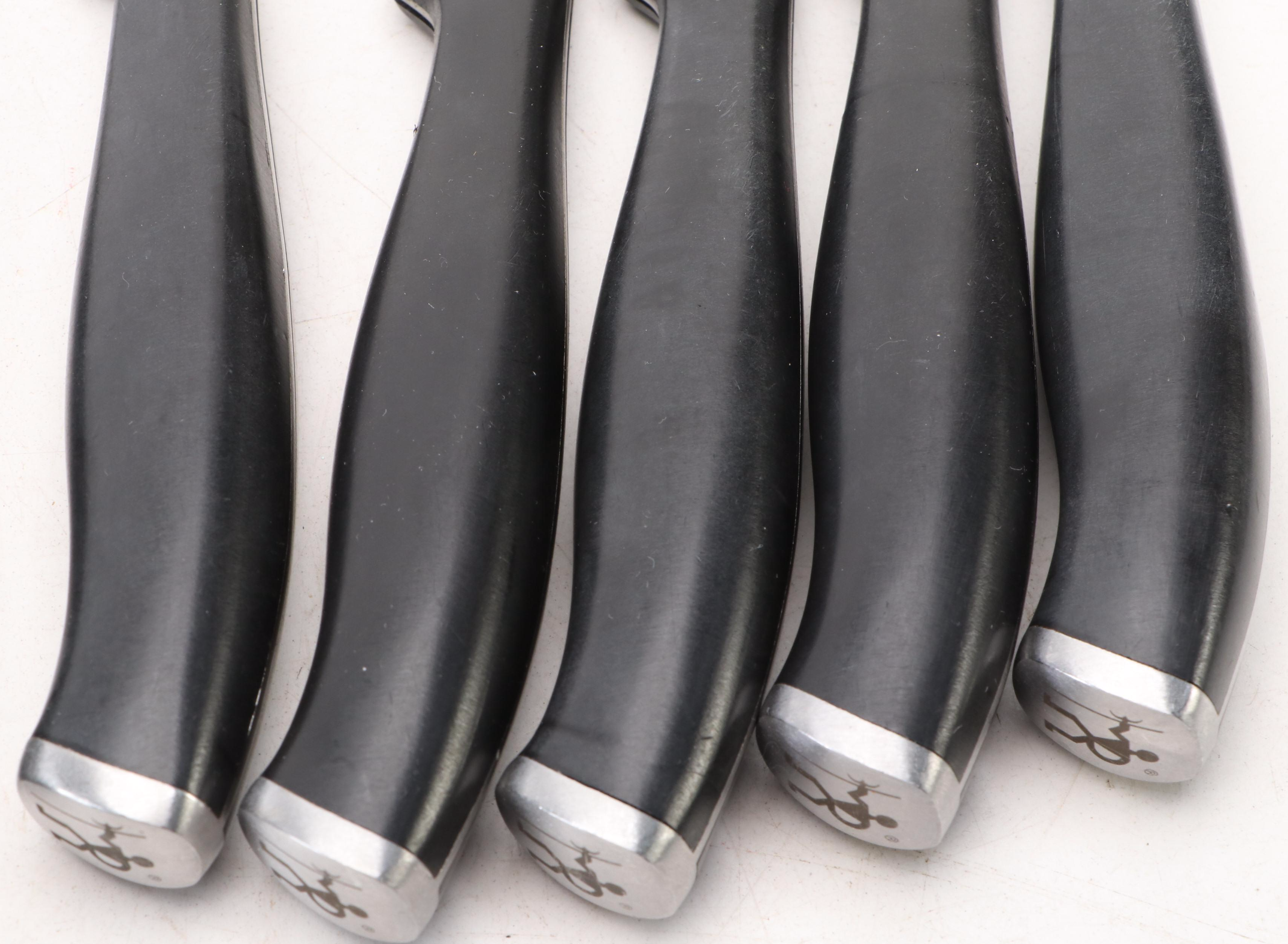 Henckels "Assure" Stainless Knife Block Set