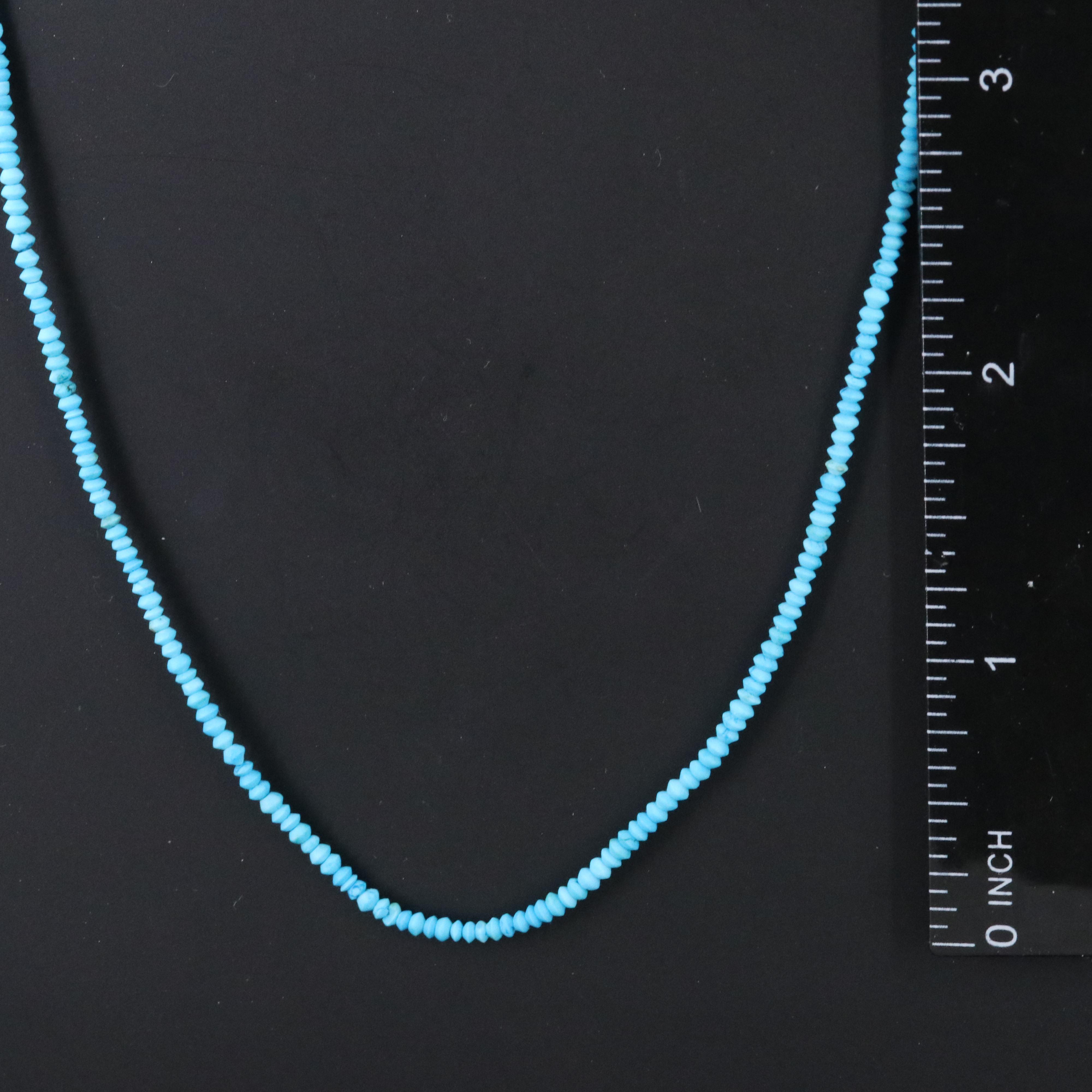 14K Turquoise Necklace