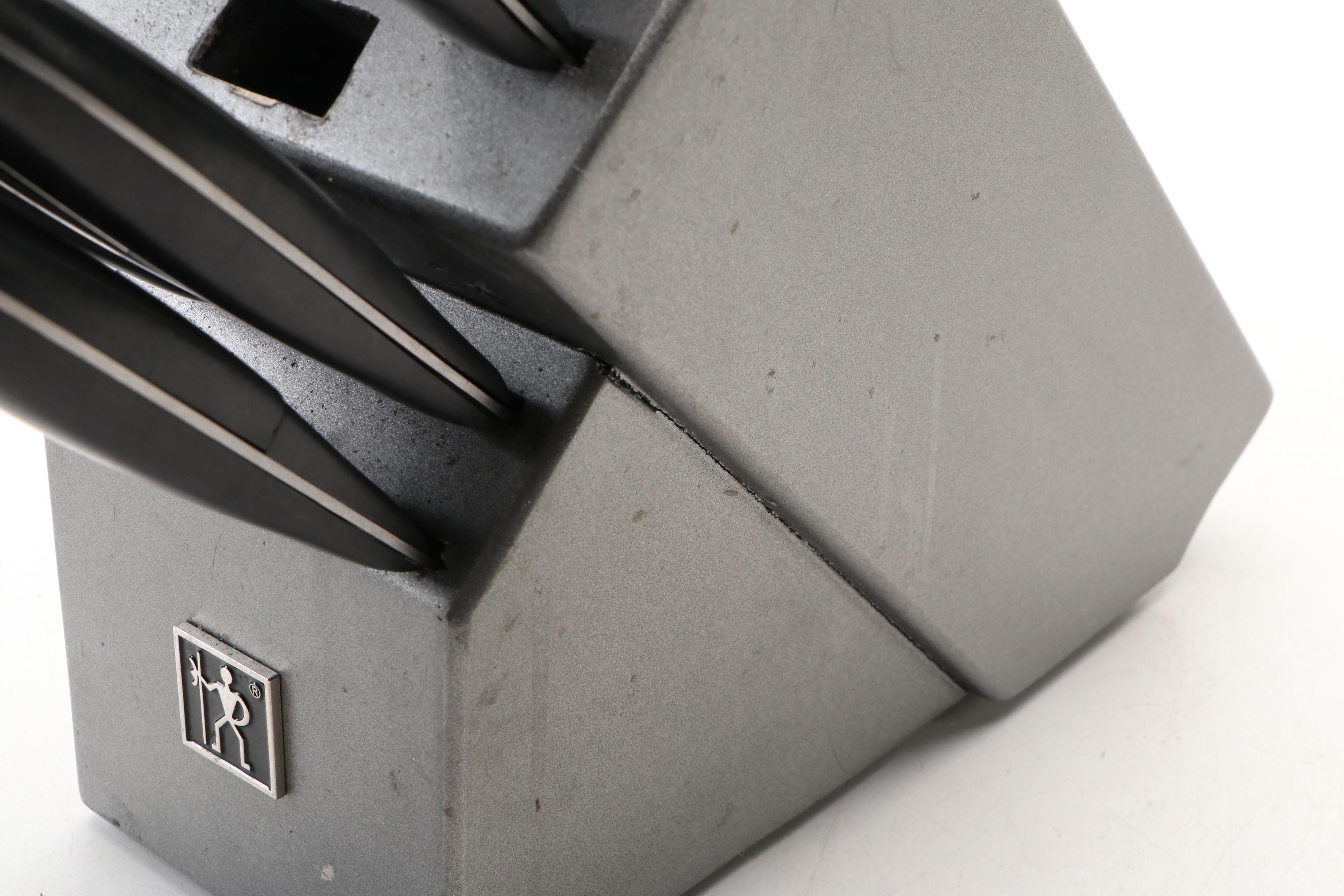 Henckels "Assure" Stainless Knife Block Set