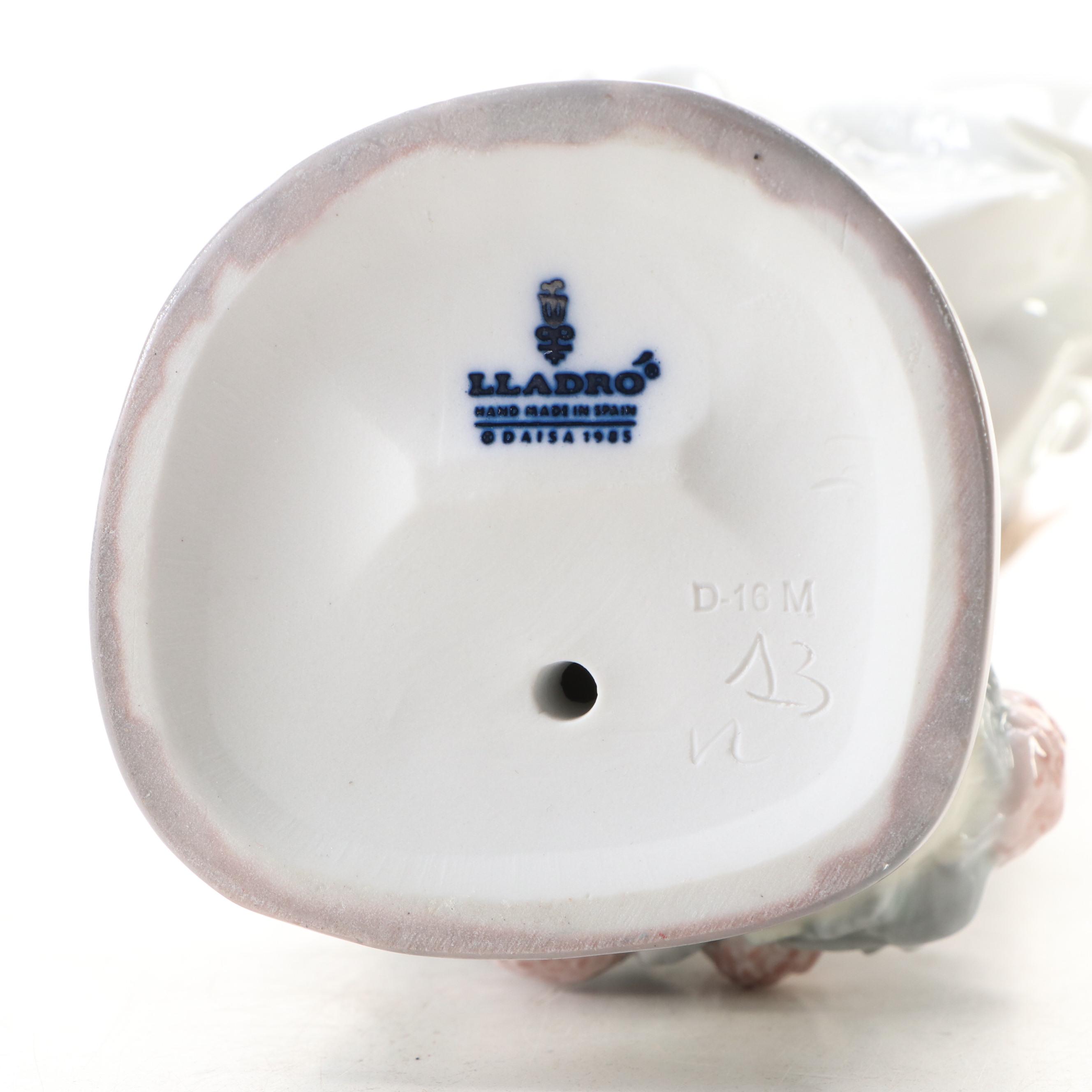 Juan Huerta for Lladró "Over the Threshold" Porcelain Bride and Groom