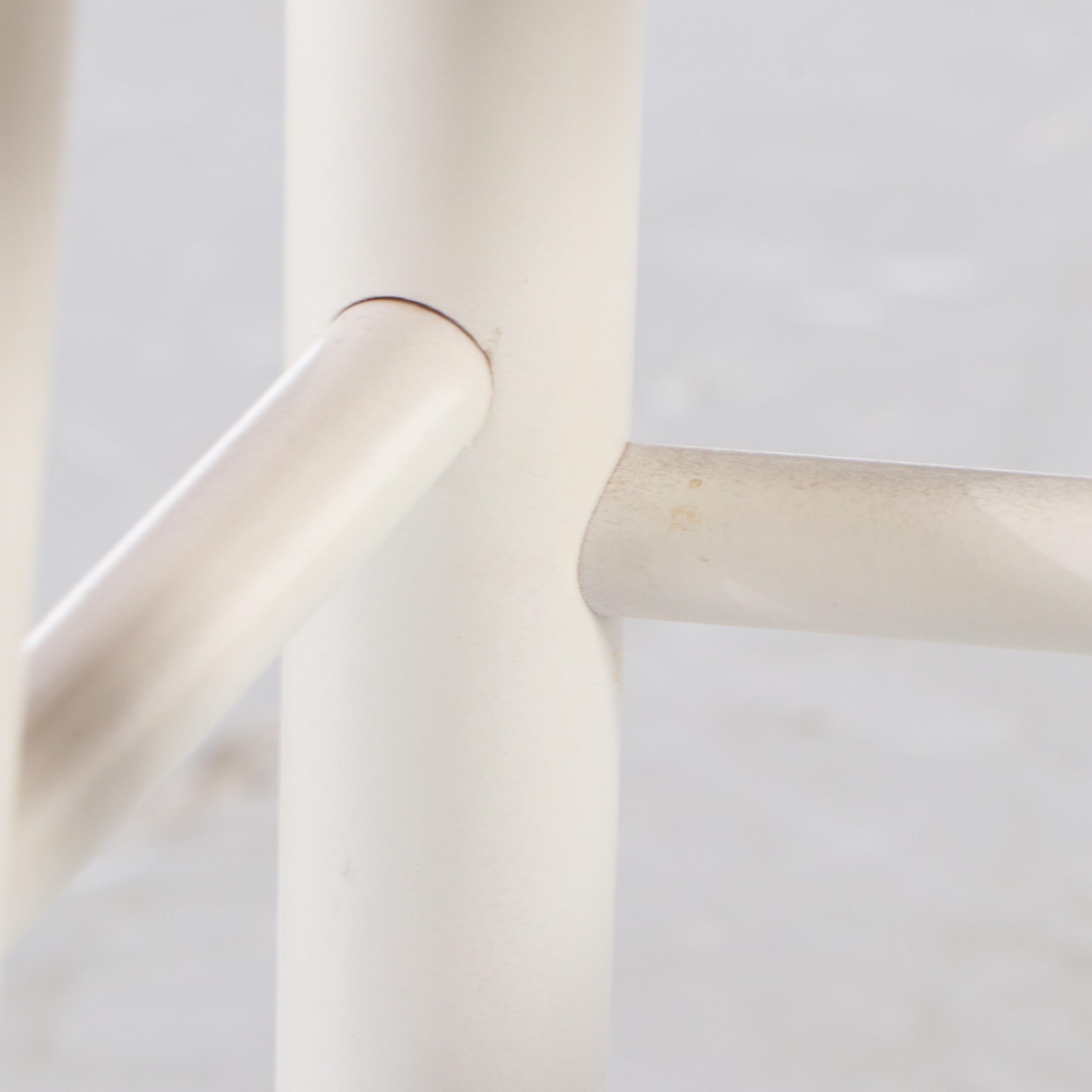 Painted Wooden Stool