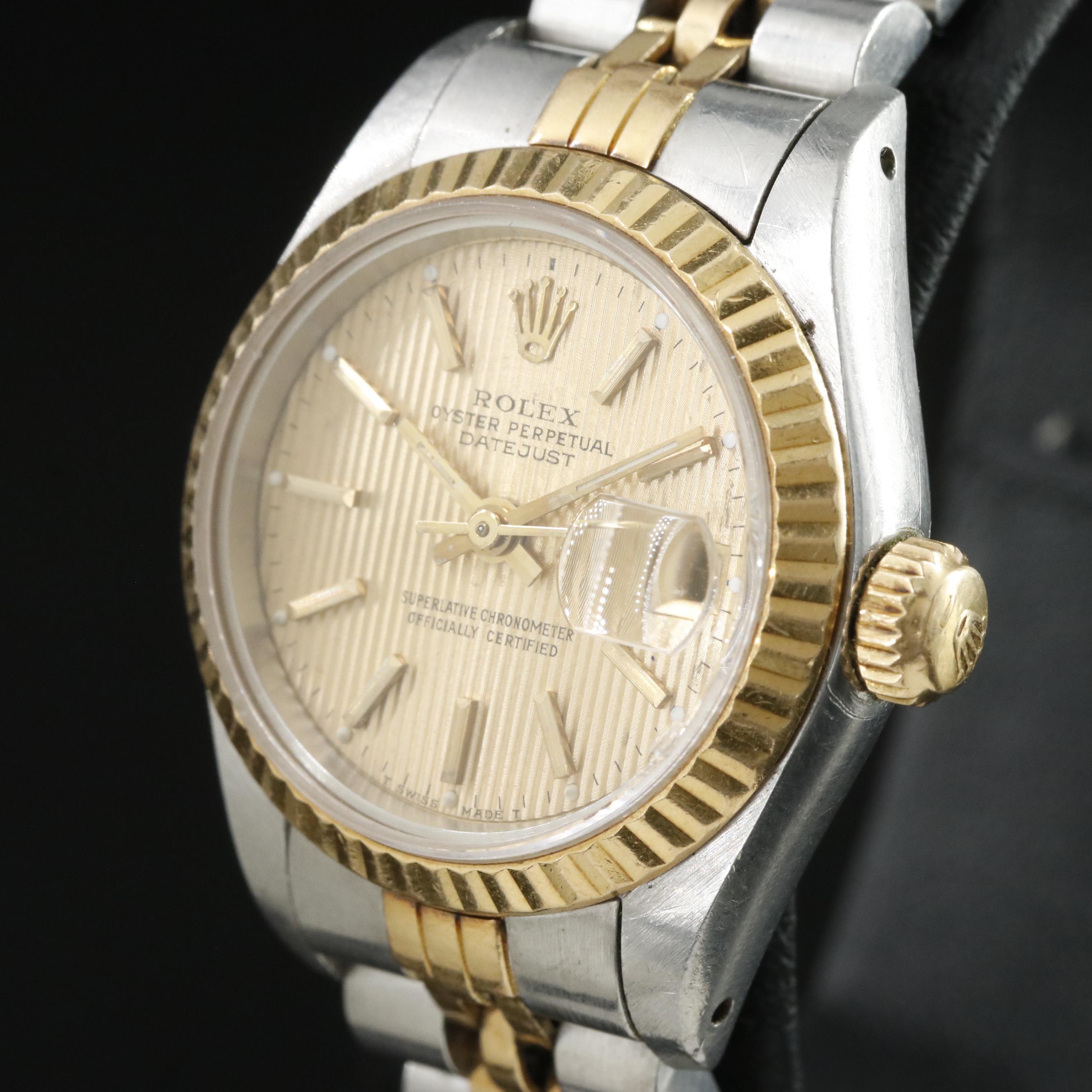 Rolex Datejust 69173 Vintage Watch c.1987