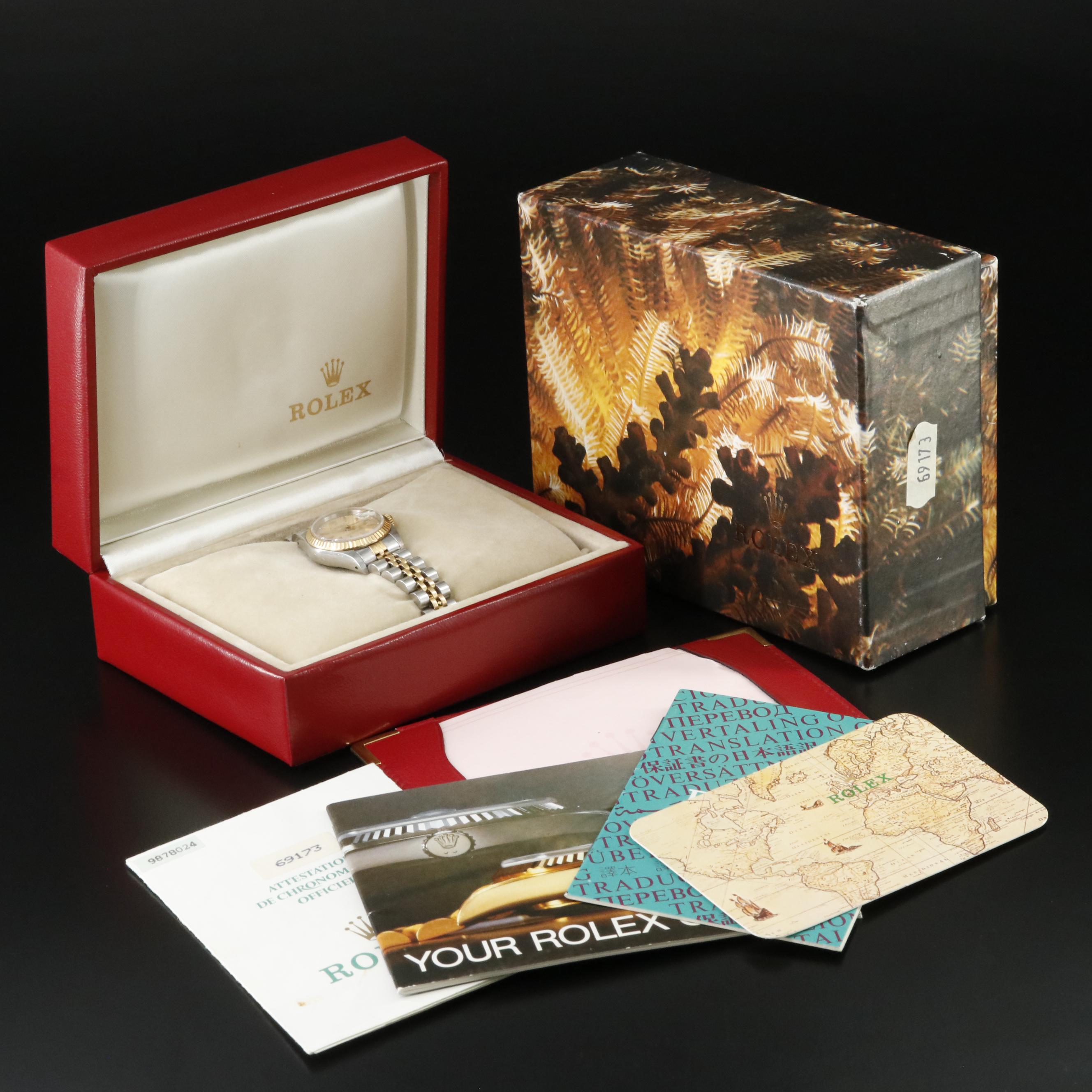 Rolex Datejust 69173 Vintage Watch c.1987