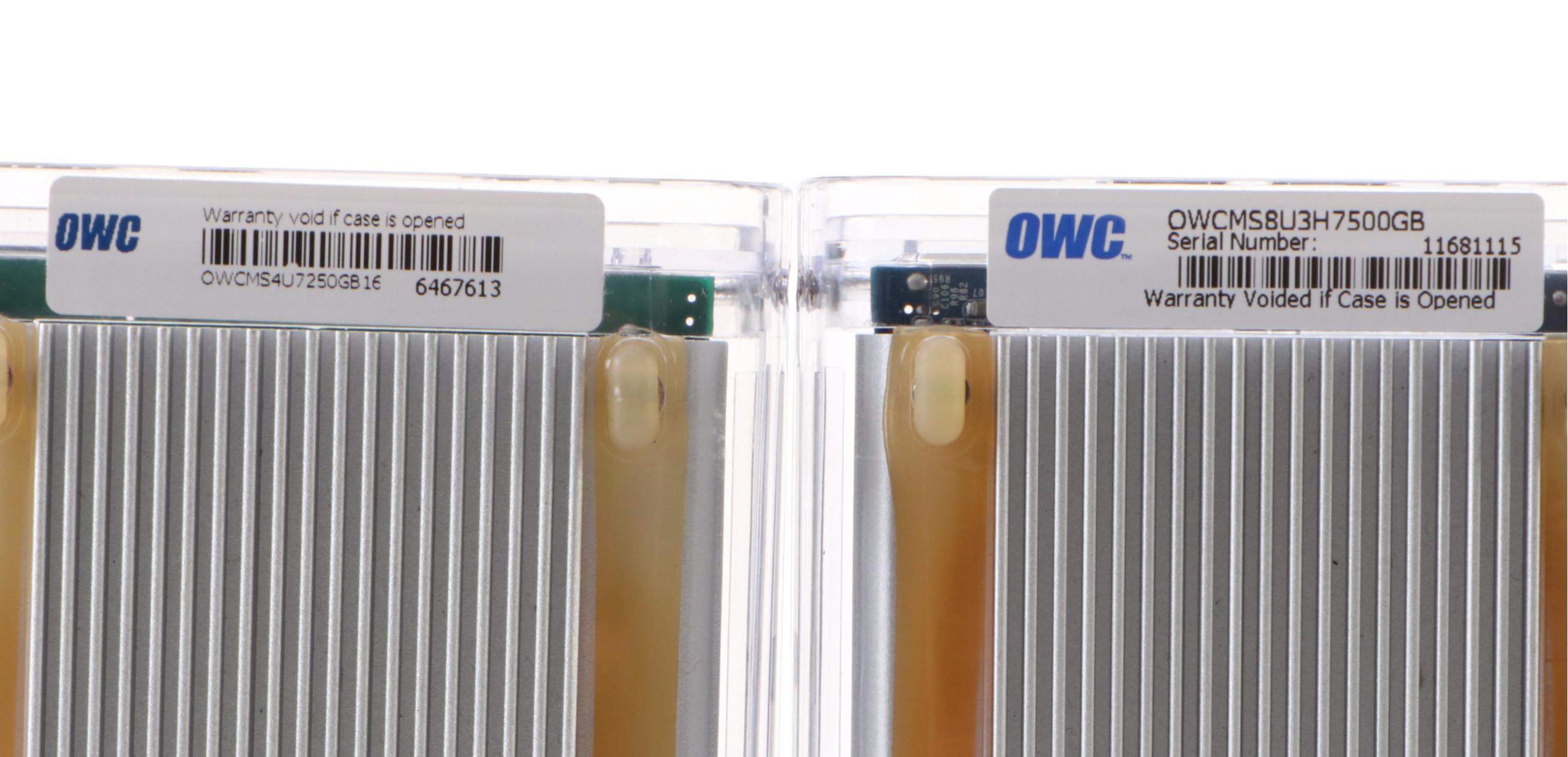 Hitachi MAC OS 10.6.8 Clone and Seagate Hard Drives in Leather Cases