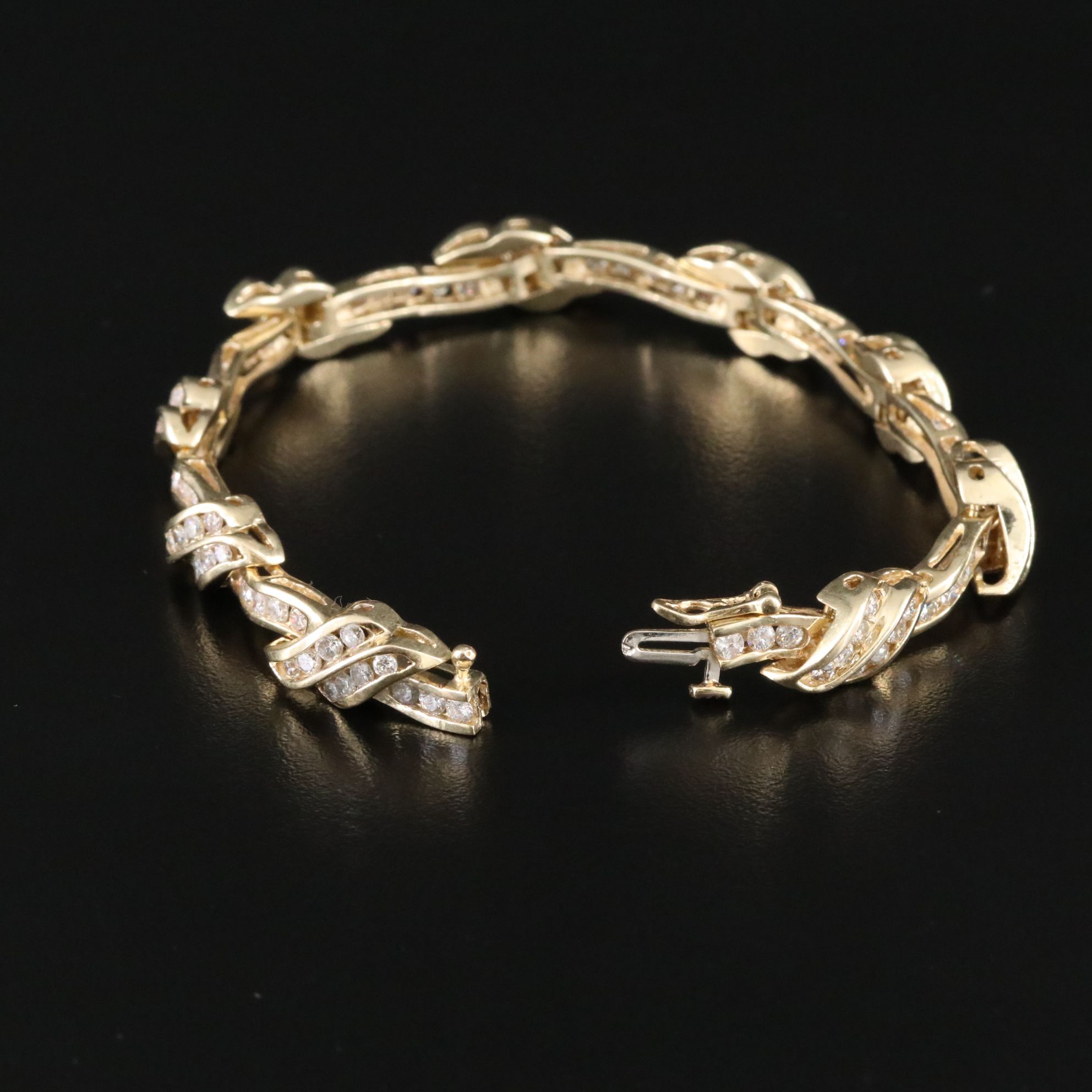 14K 5.02 CTW Diamond Bracelet
