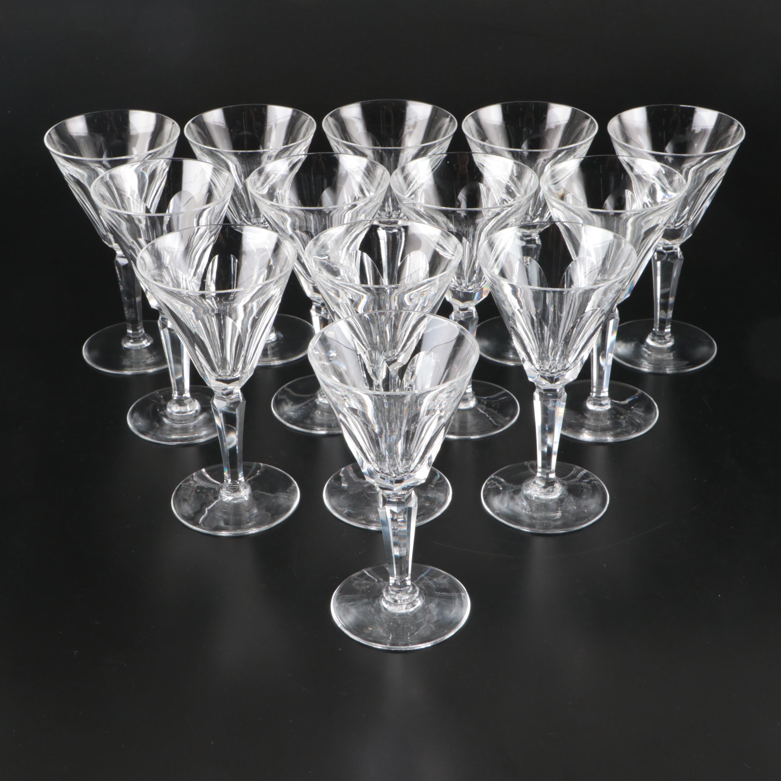 Waterford Crystal "Sheila" Claret Wine Glasses