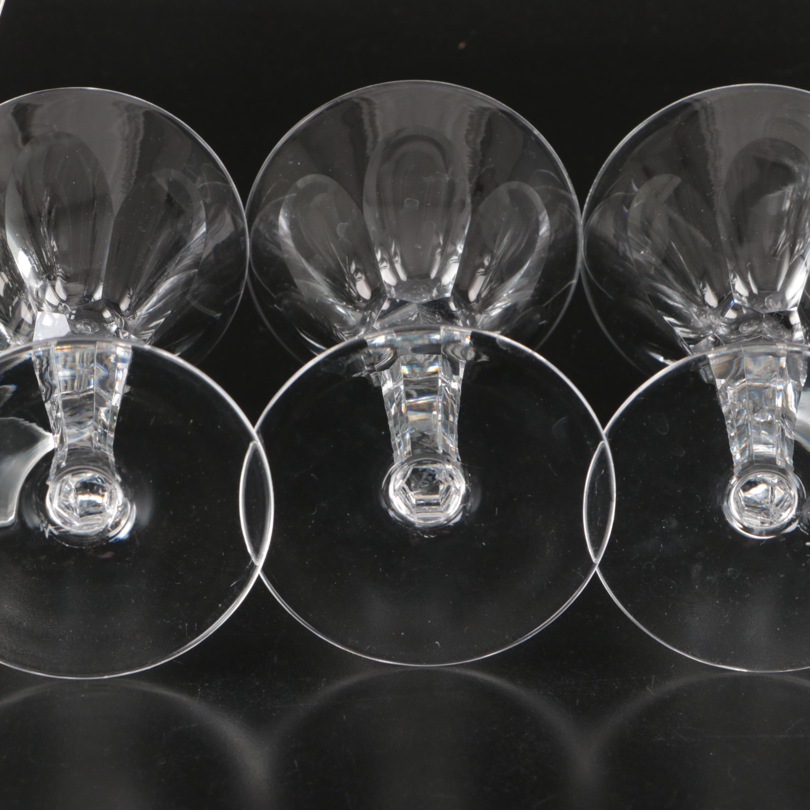 Waterford Crystal "Sheila" Claret Wine Glasses