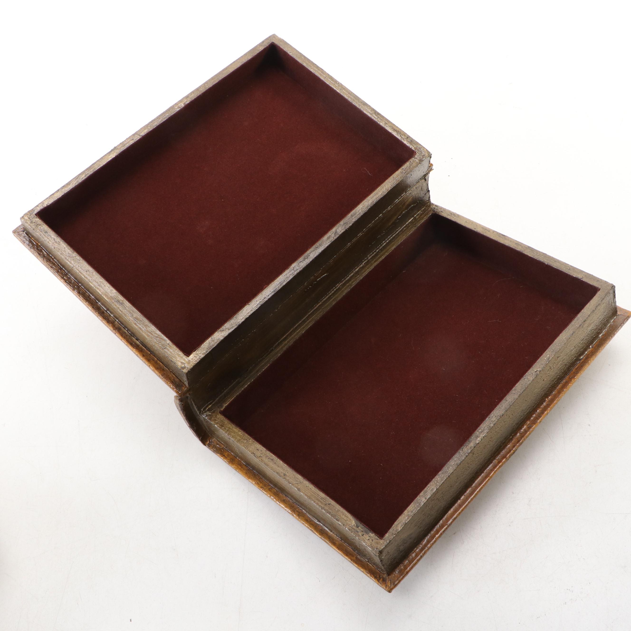 Cutex Marquis Set Tin Container with Other Decorative Boxes