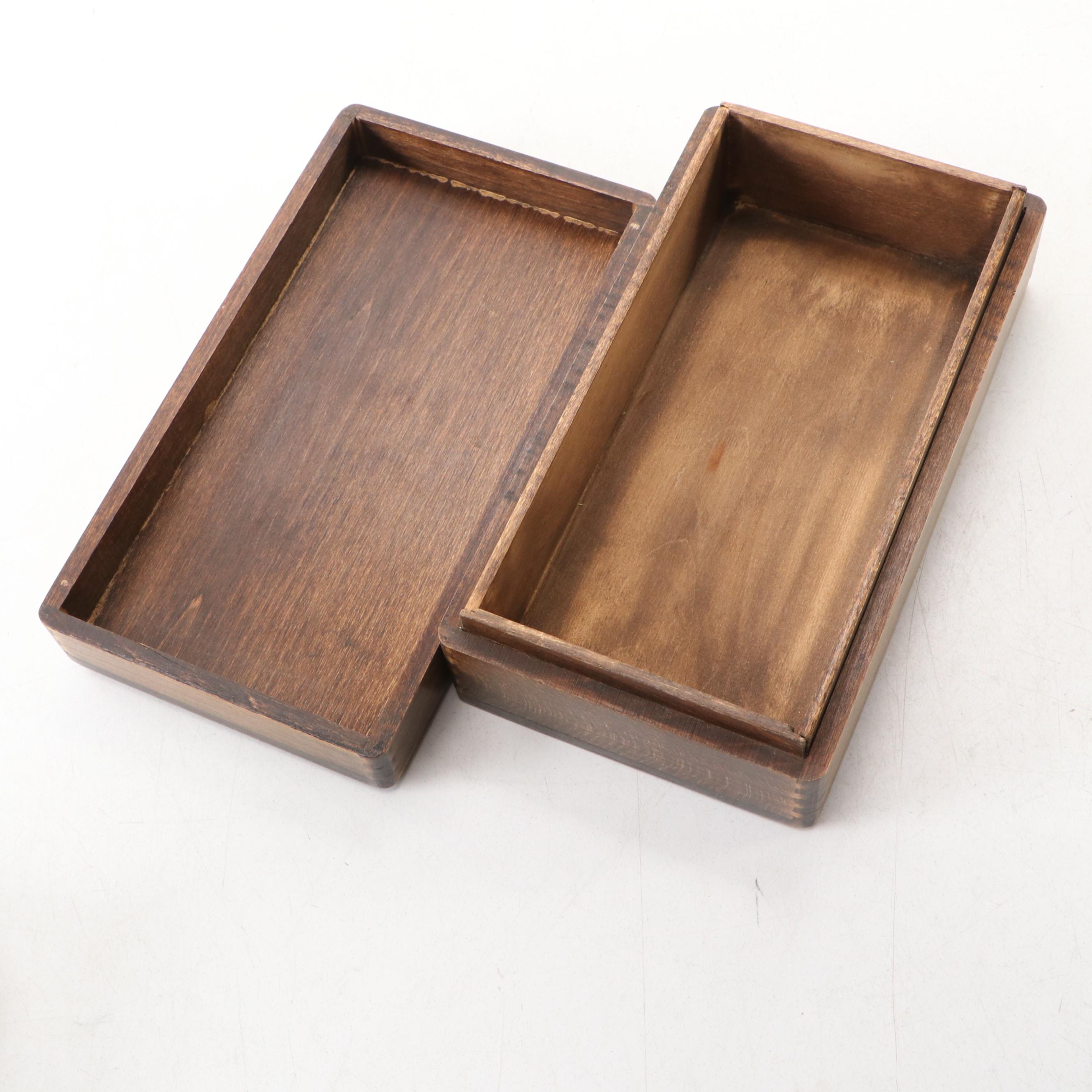 Cutex Marquis Set Tin Container with Other Decorative Boxes