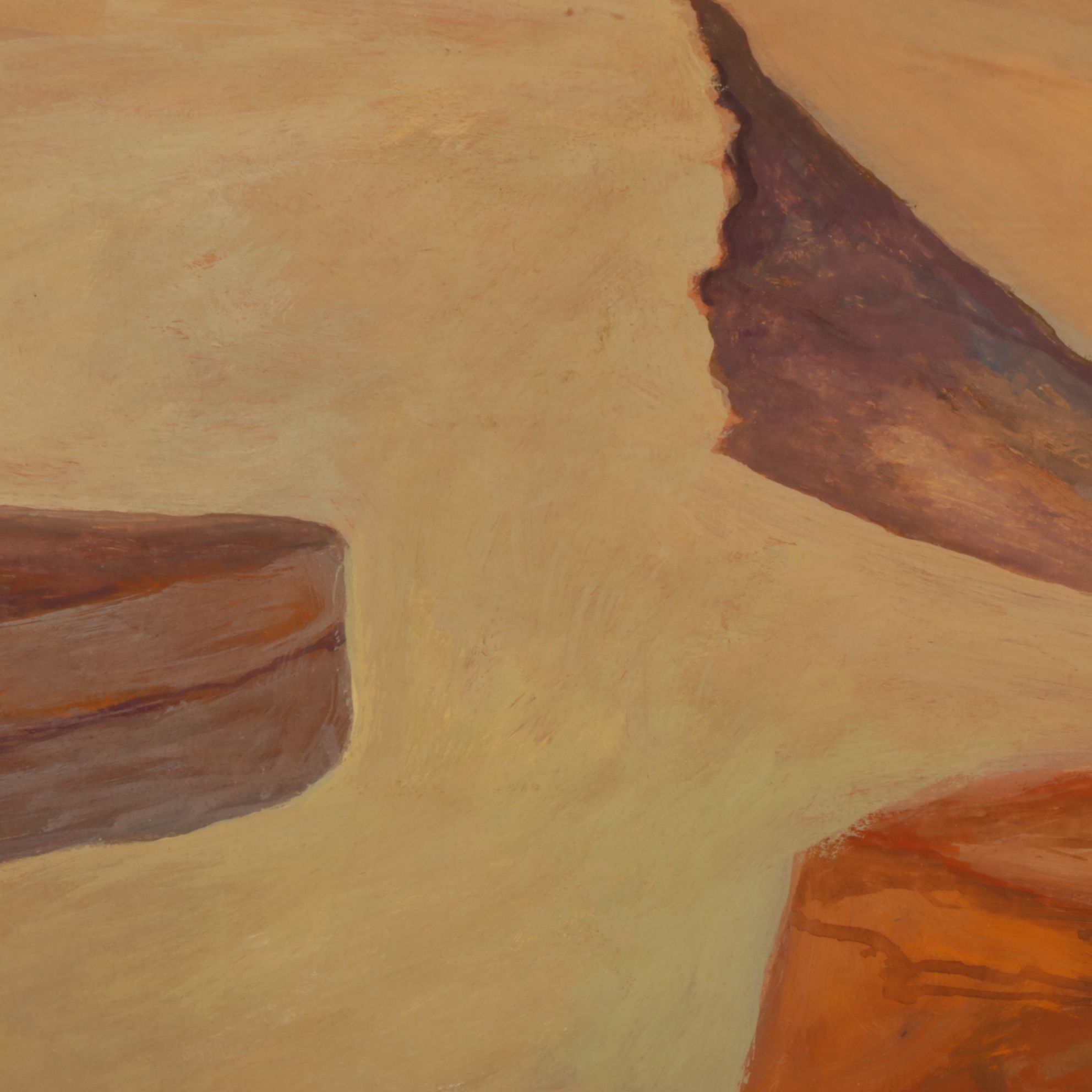 Roy Meredith "His Domain" Tempera Painting of American Golden Eagle, 1978