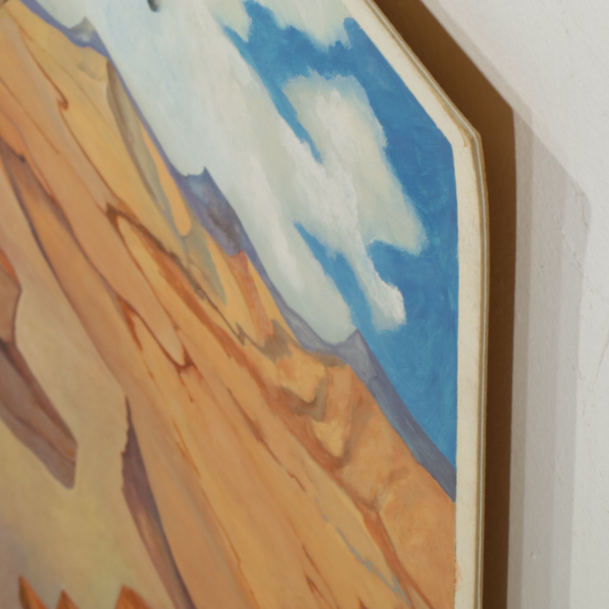 Roy Meredith "His Domain" Tempera Painting of American Golden Eagle, 1978