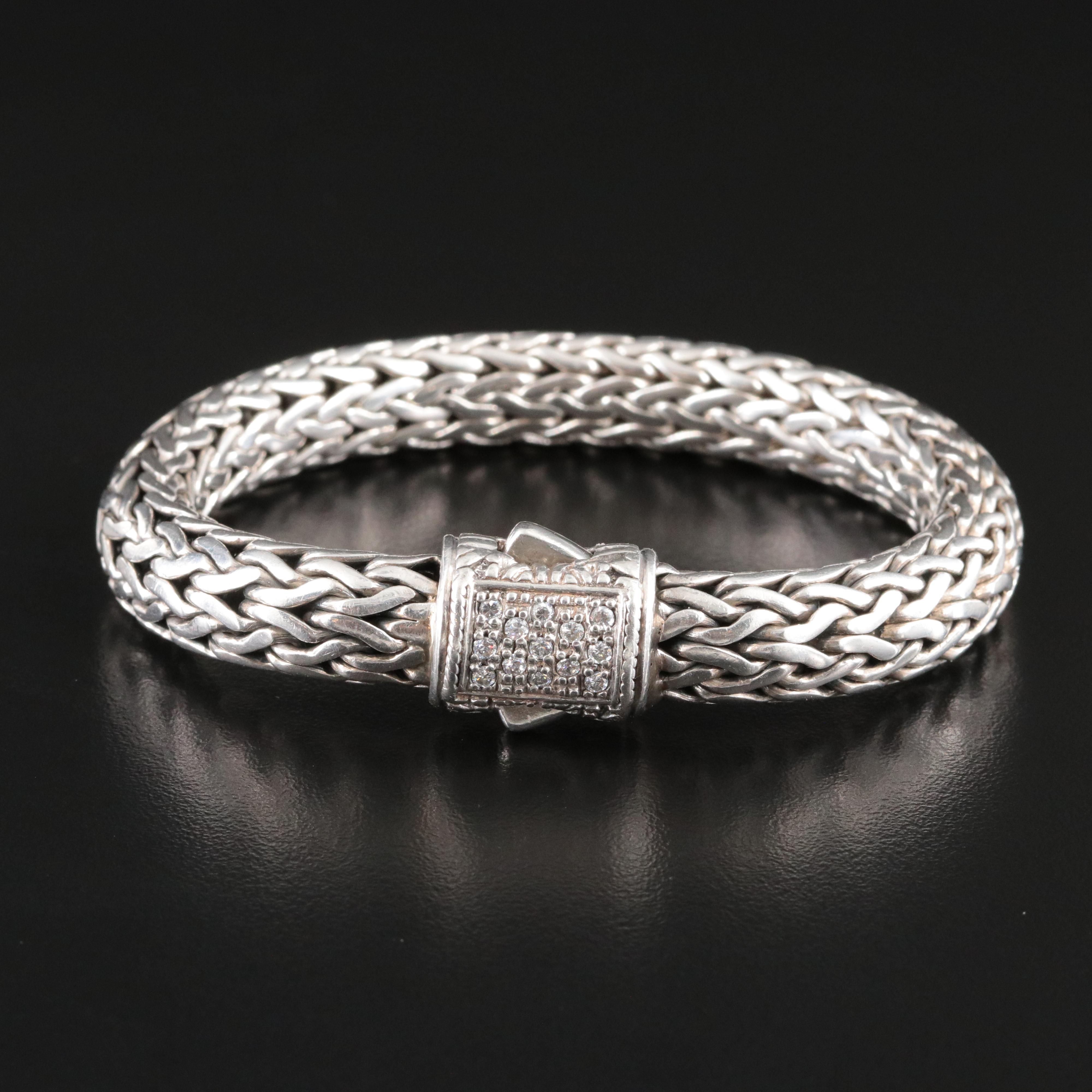 Sterling Cubic Zirconia Bracelet