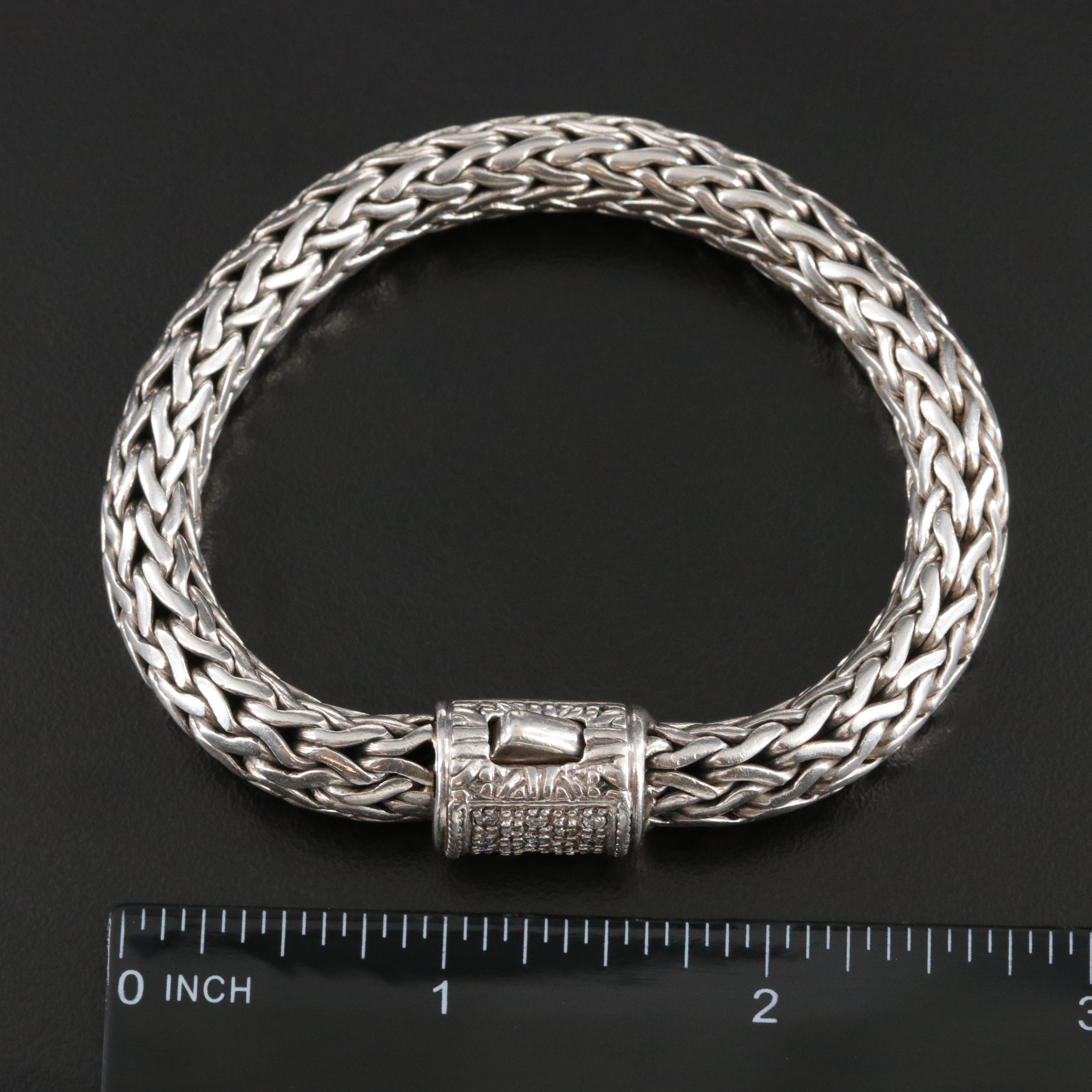 Sterling Cubic Zirconia Bracelet