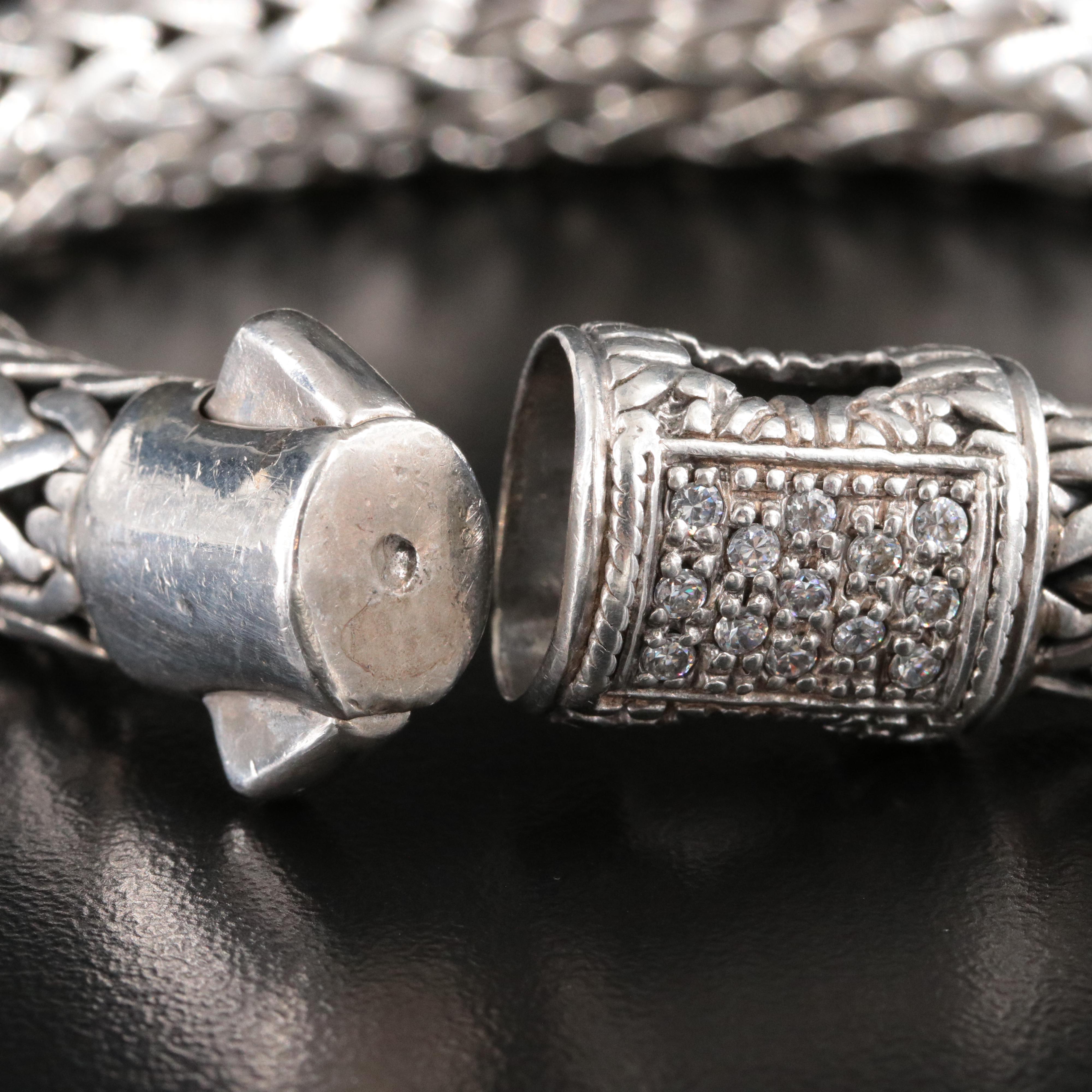 Sterling Cubic Zirconia Bracelet