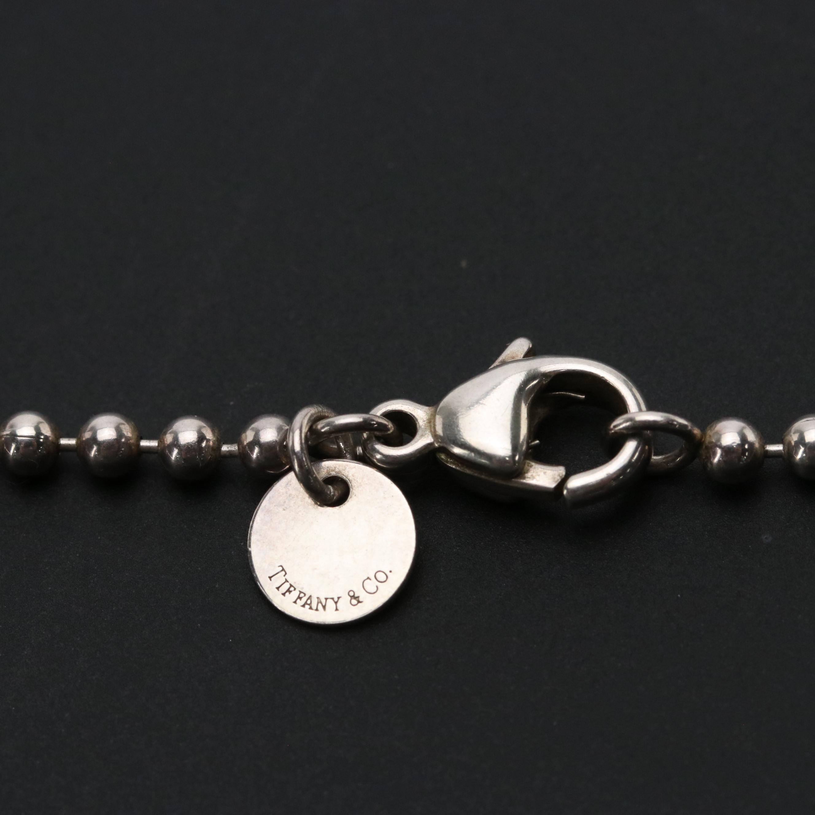 Tiffany & Co. Return to Tiffany Sterling Heart Tag Pendant Necklace