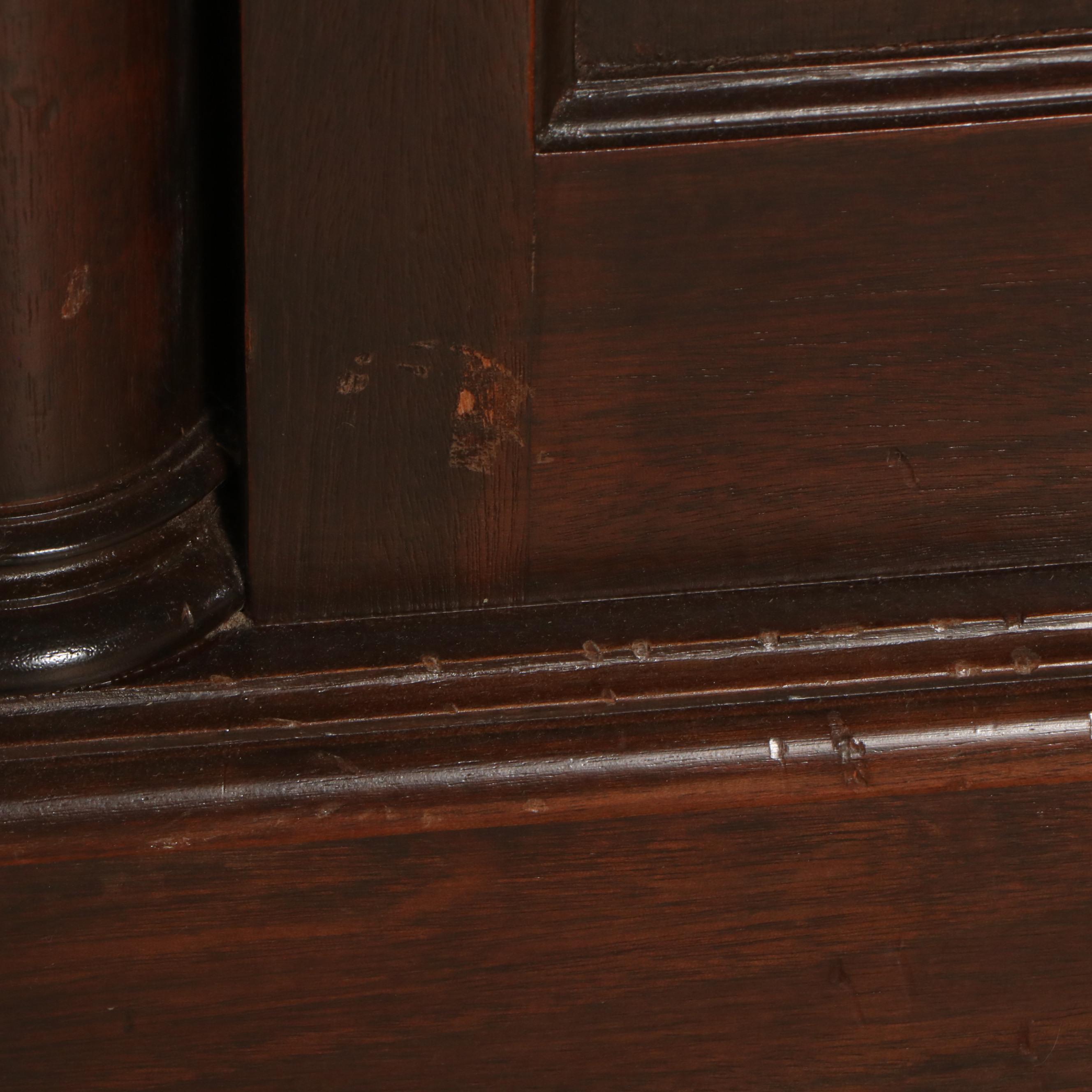 The Herschede Hall Clock Co. Mahogany Grandfather Clock, Early 20th Century