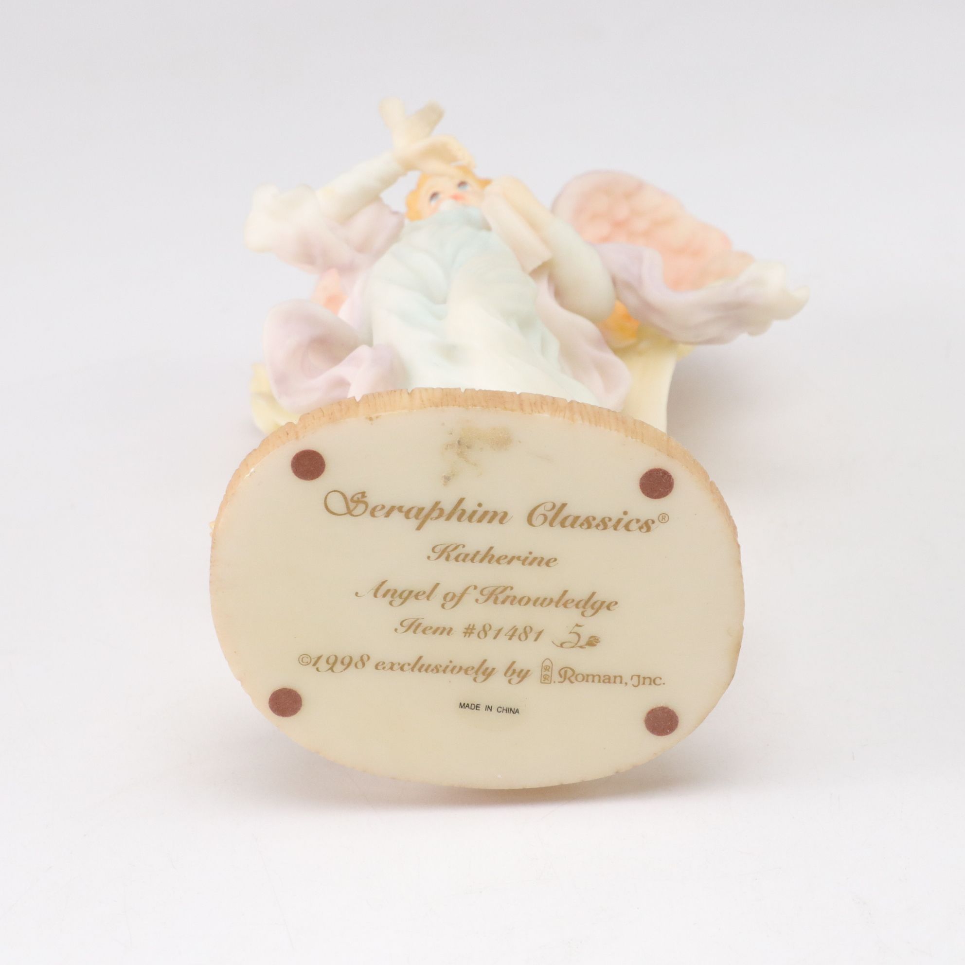 Seraphim Classics "Katherine" with Silvestri and More Resin and Glitter Angels