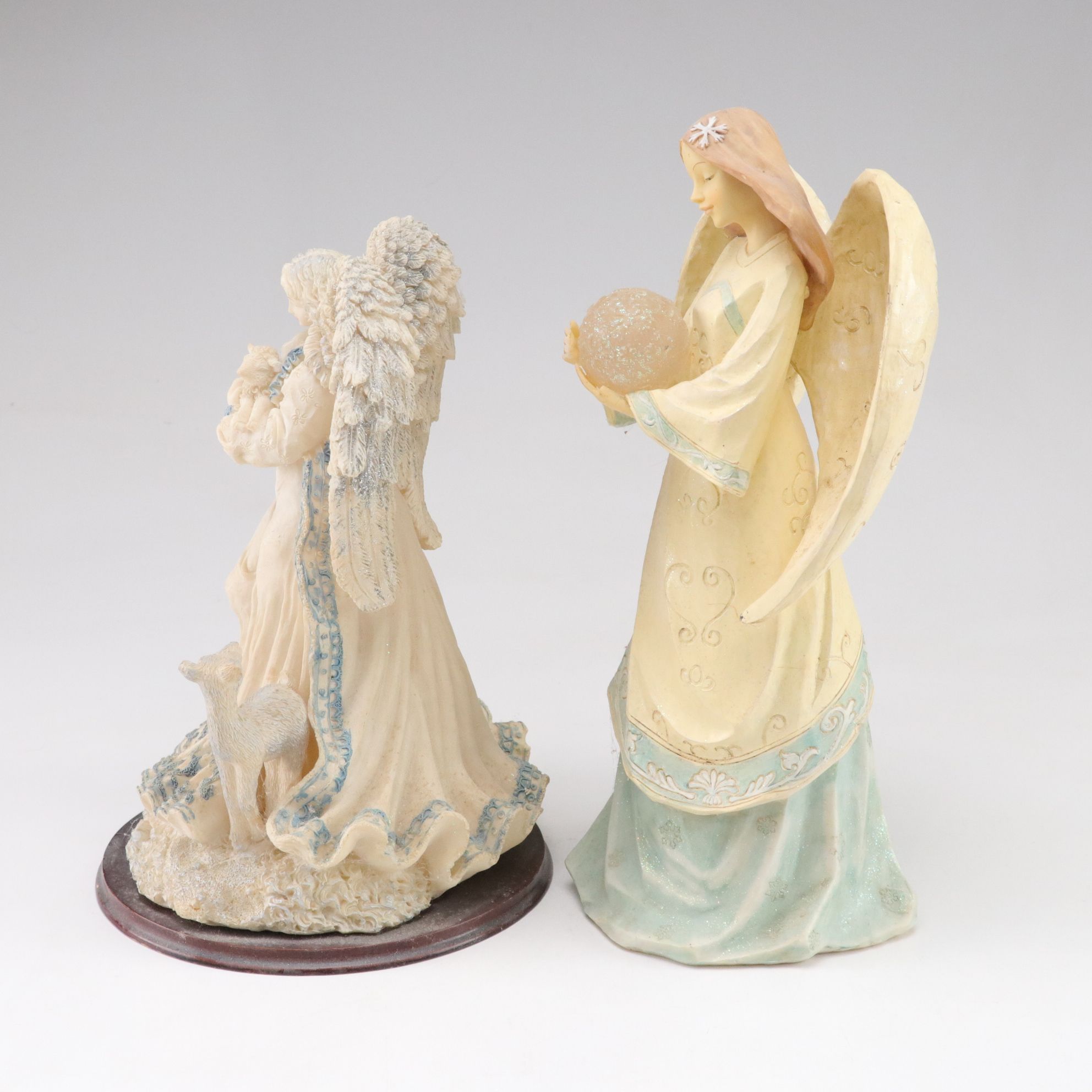 Seraphim Classics "Katherine" with Silvestri and More Resin and Glitter Angels