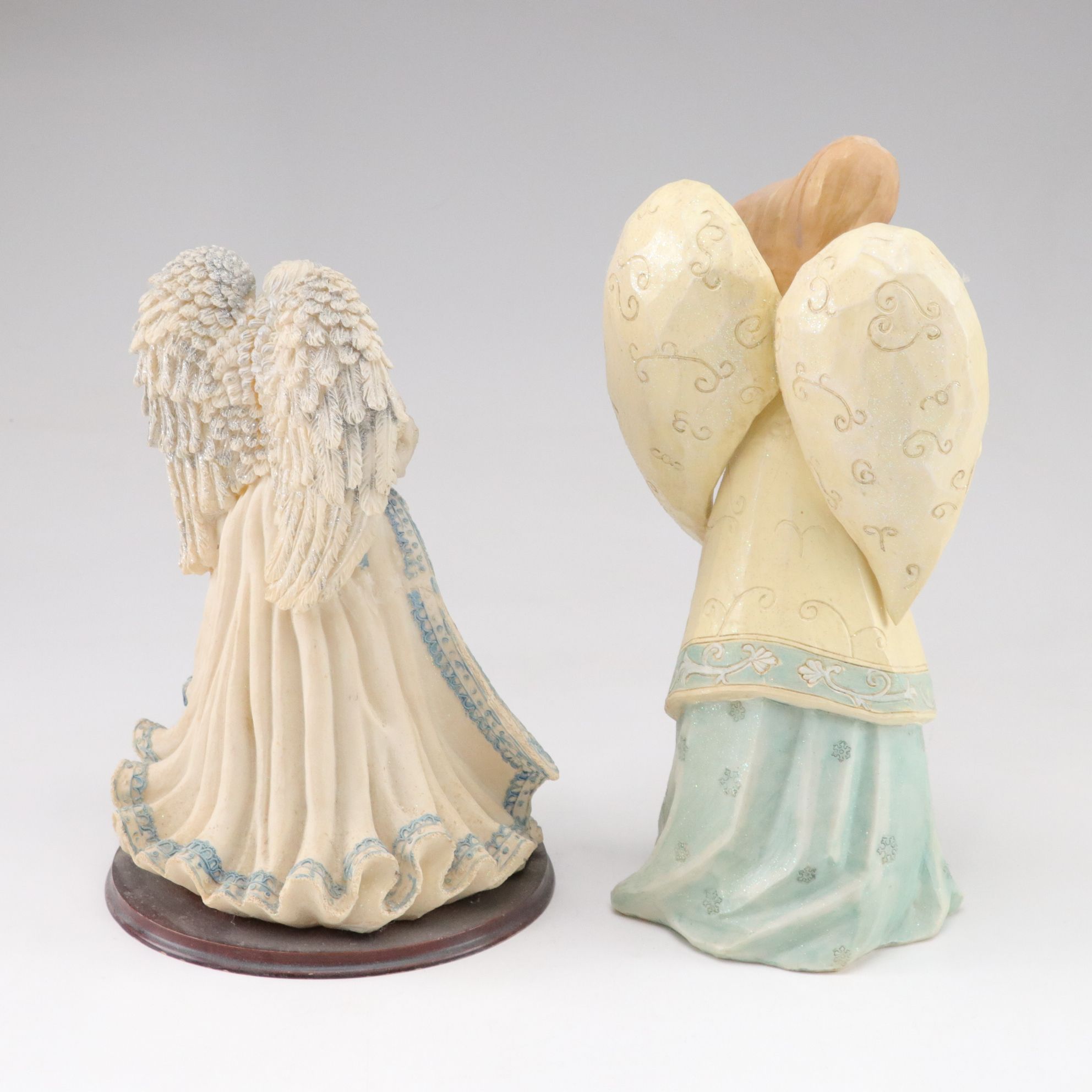 Seraphim Classics "Katherine" with Silvestri and More Resin and Glitter Angels