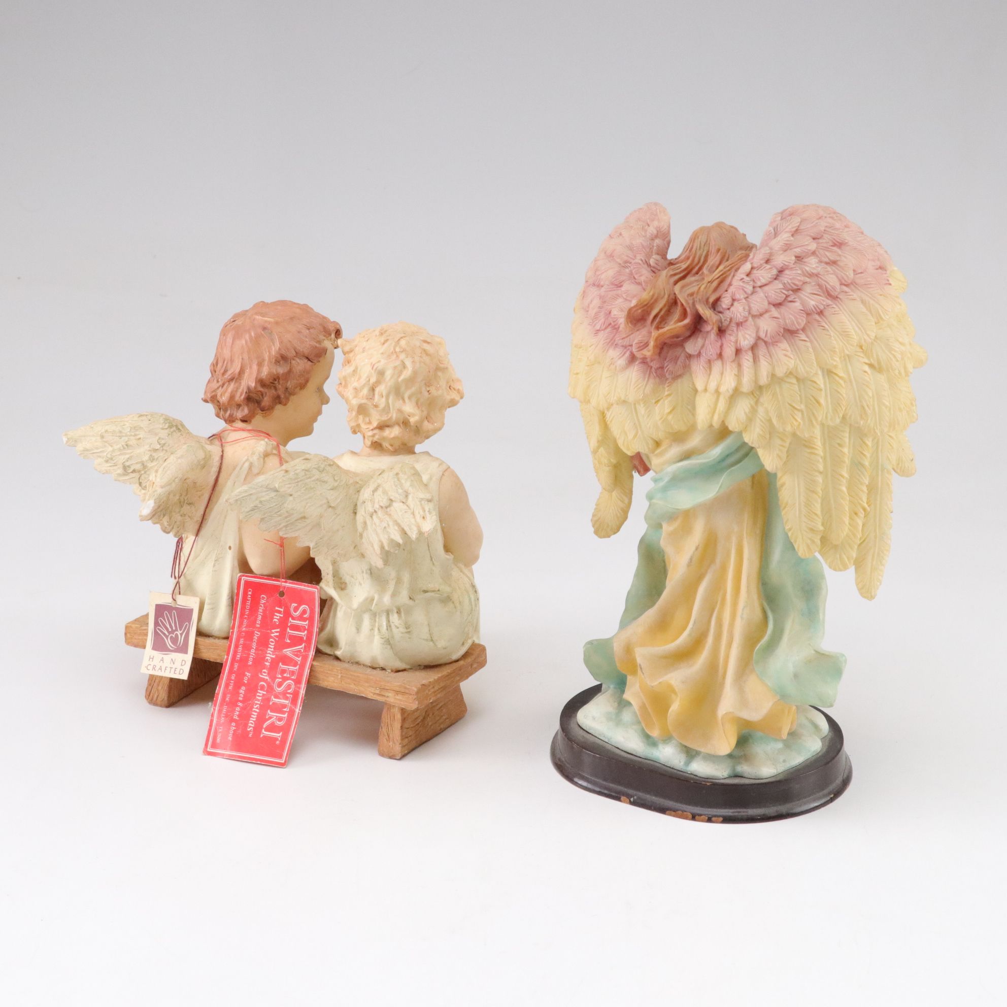 Seraphim Classics "Katherine" with Silvestri and More Resin and Glitter Angels