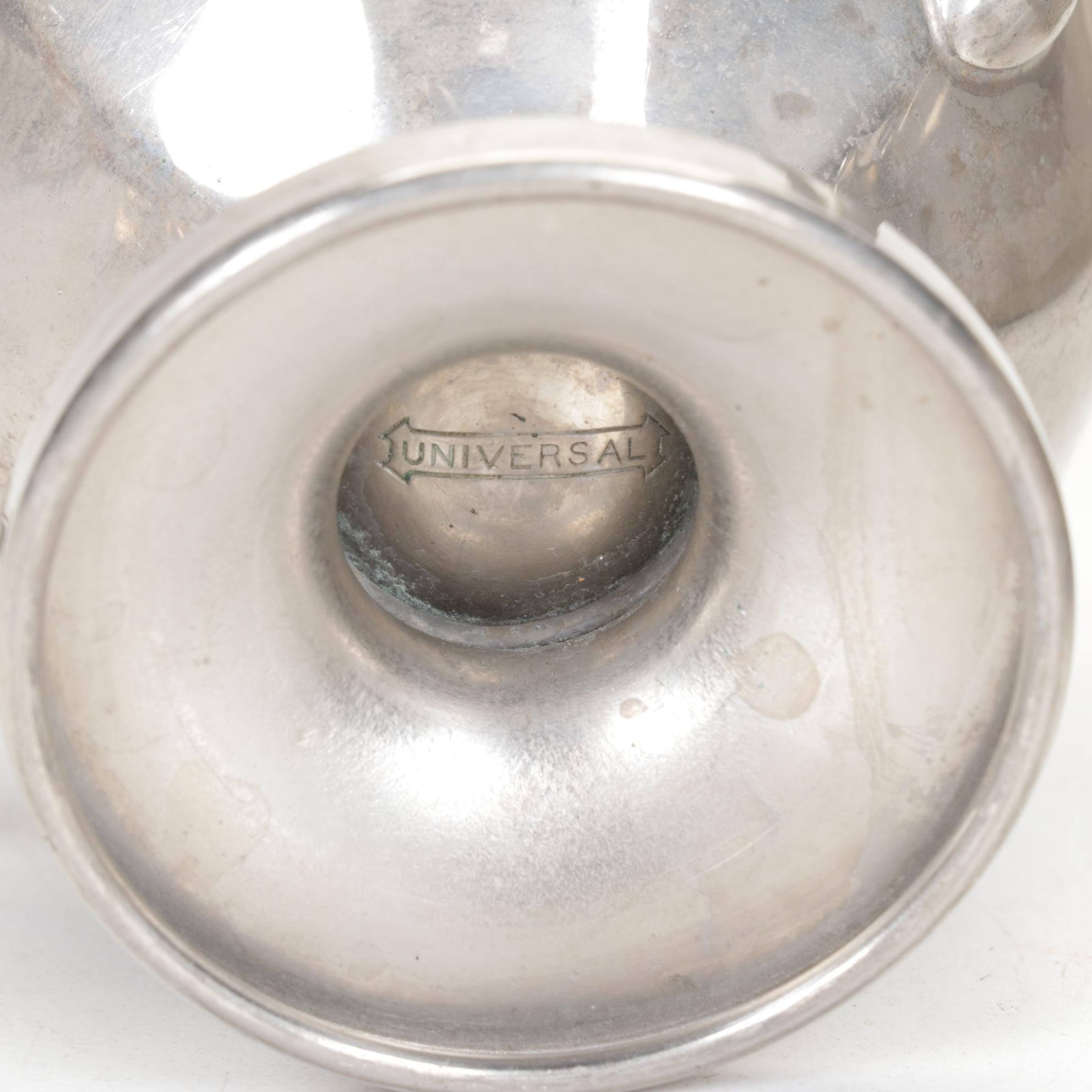 Pewter Sugar & Creamer, Copper Candlesticks, and More