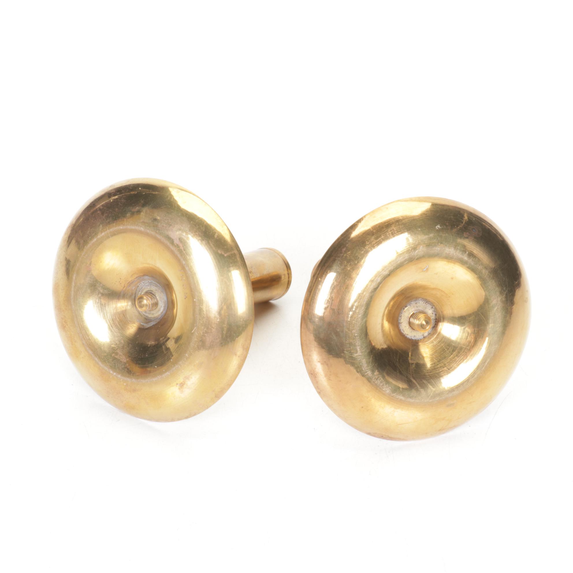 Pewter Sugar & Creamer, Copper Candlesticks, and More