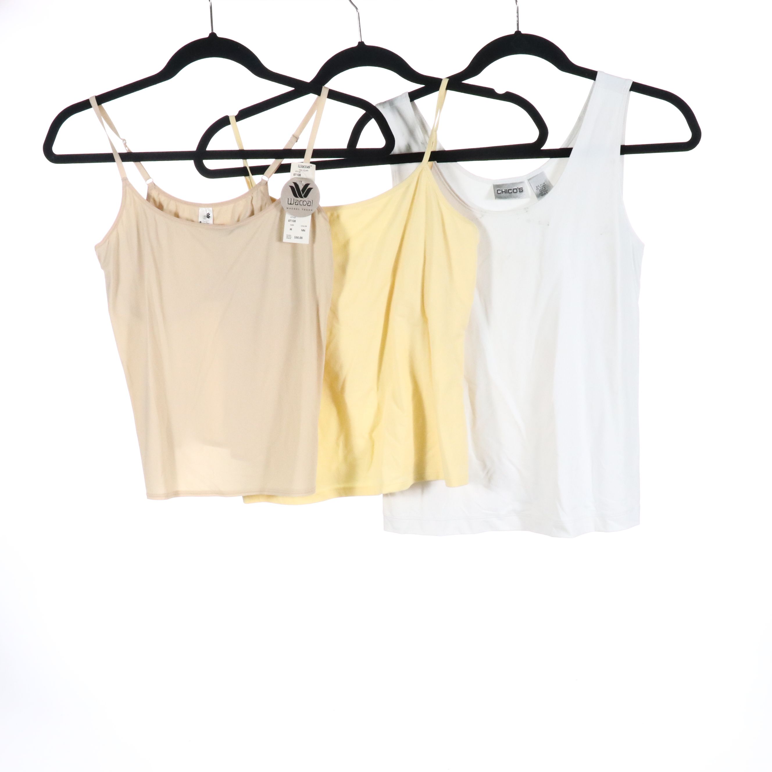 Tommy Bahama and Victoria's Secret Cotton Camisoles, Chico's and More Tank Tops