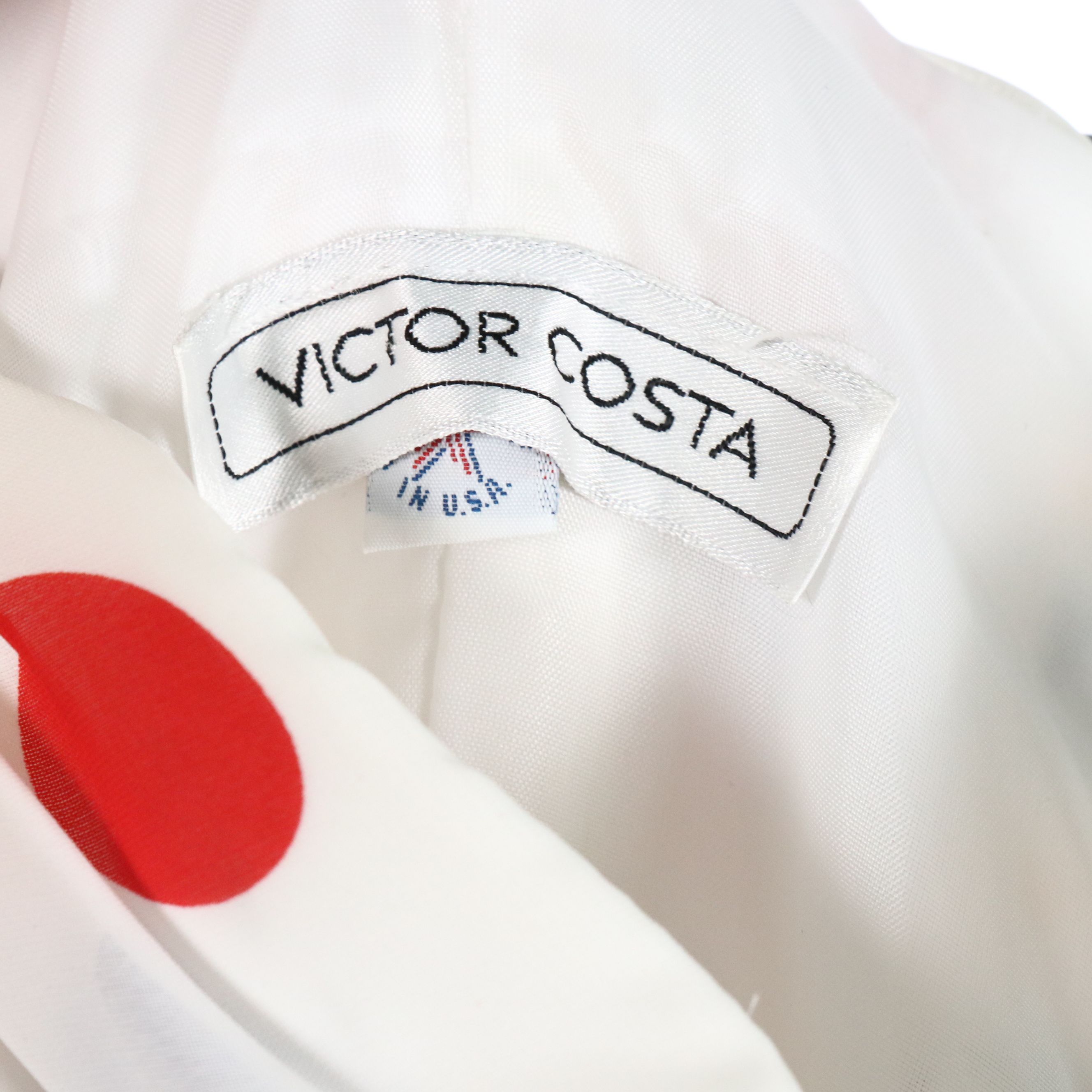 Victor Costa & Michael Maiello Vintage Polka Dot Gowns, R-Wear Mini Shift Dress