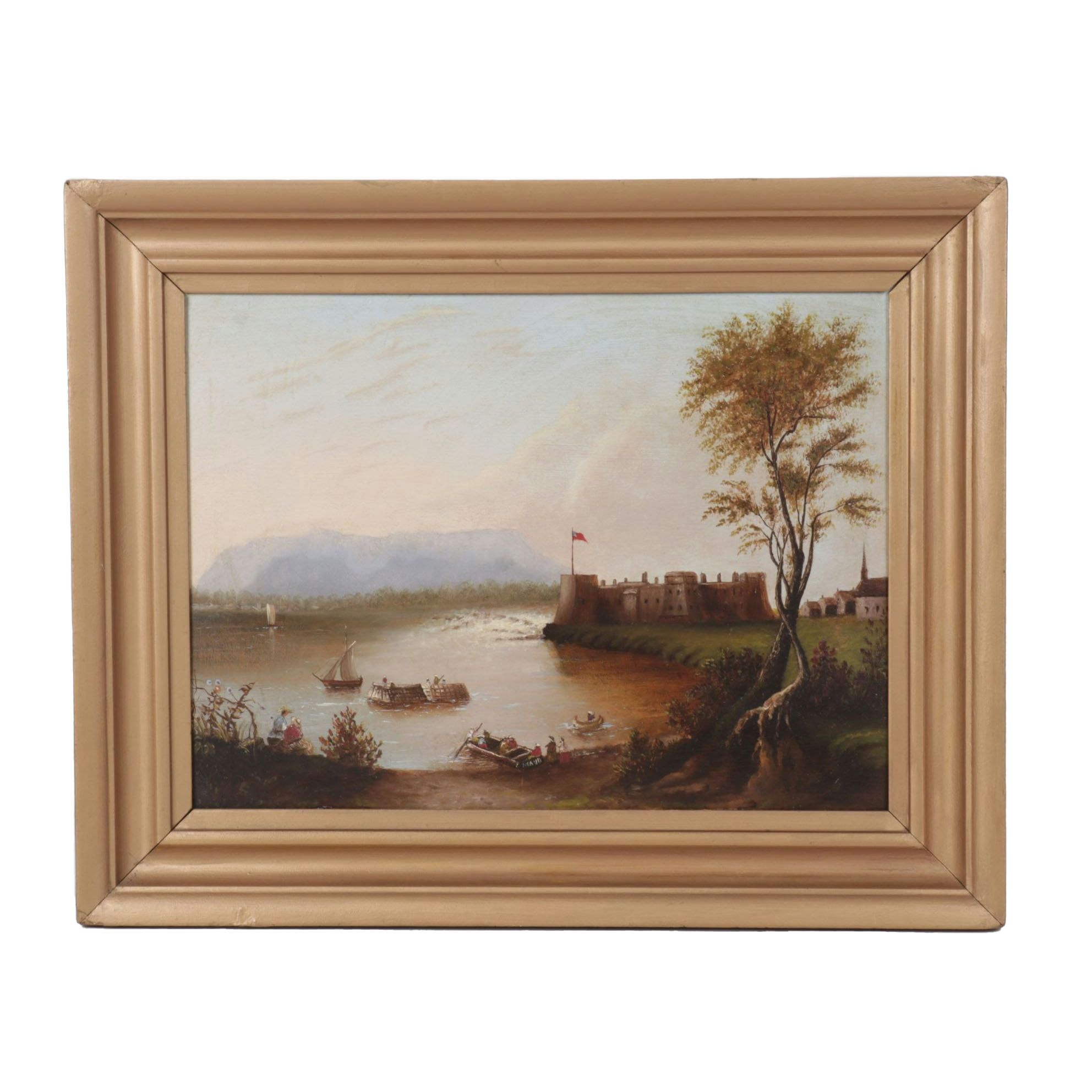 William T. Maud Landscape Oil Painting