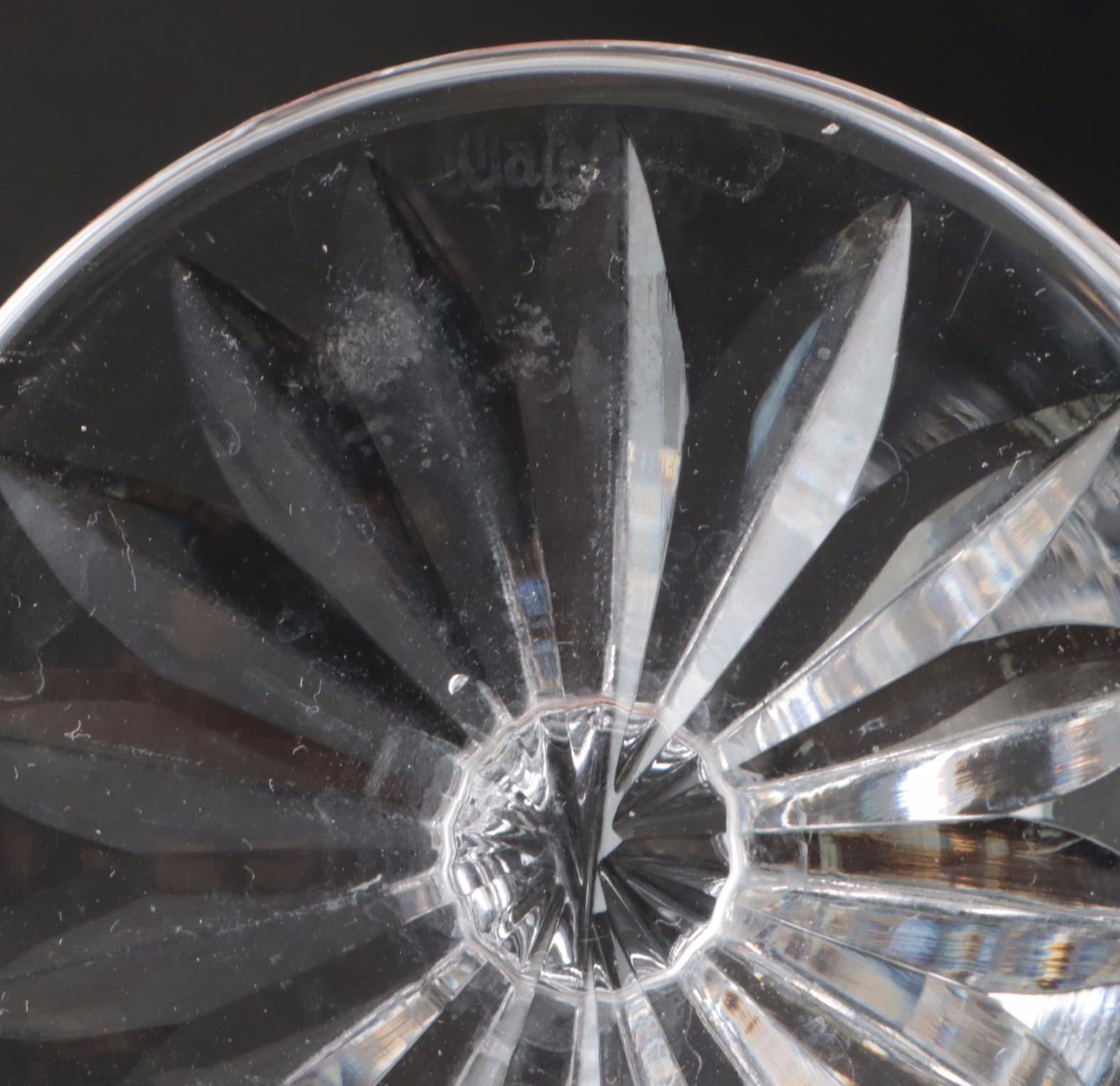 Waterford "Lismore" Crystal Clarets