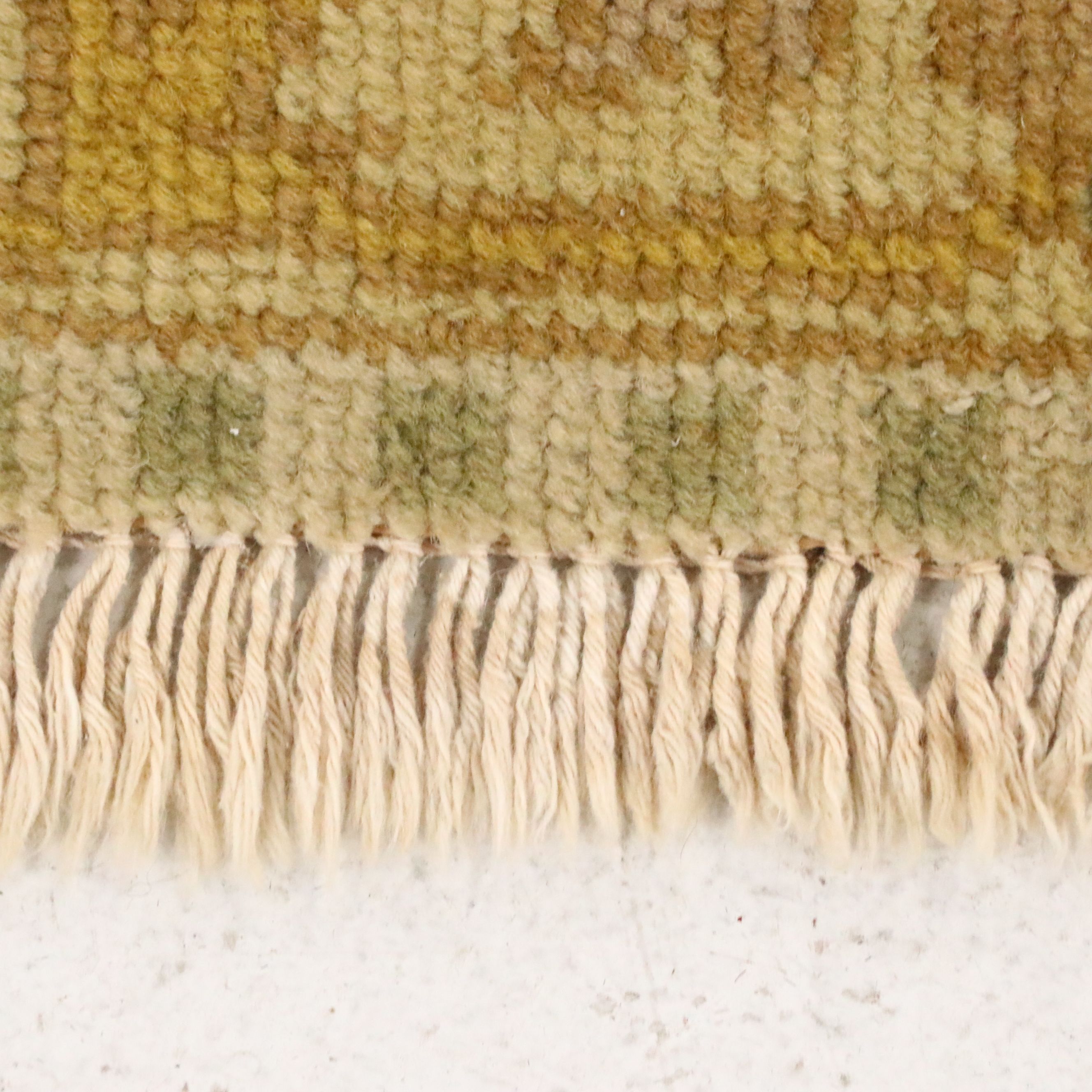 8'3 x 9'9 Hand-Knotted Turkish Oushak Area Rug