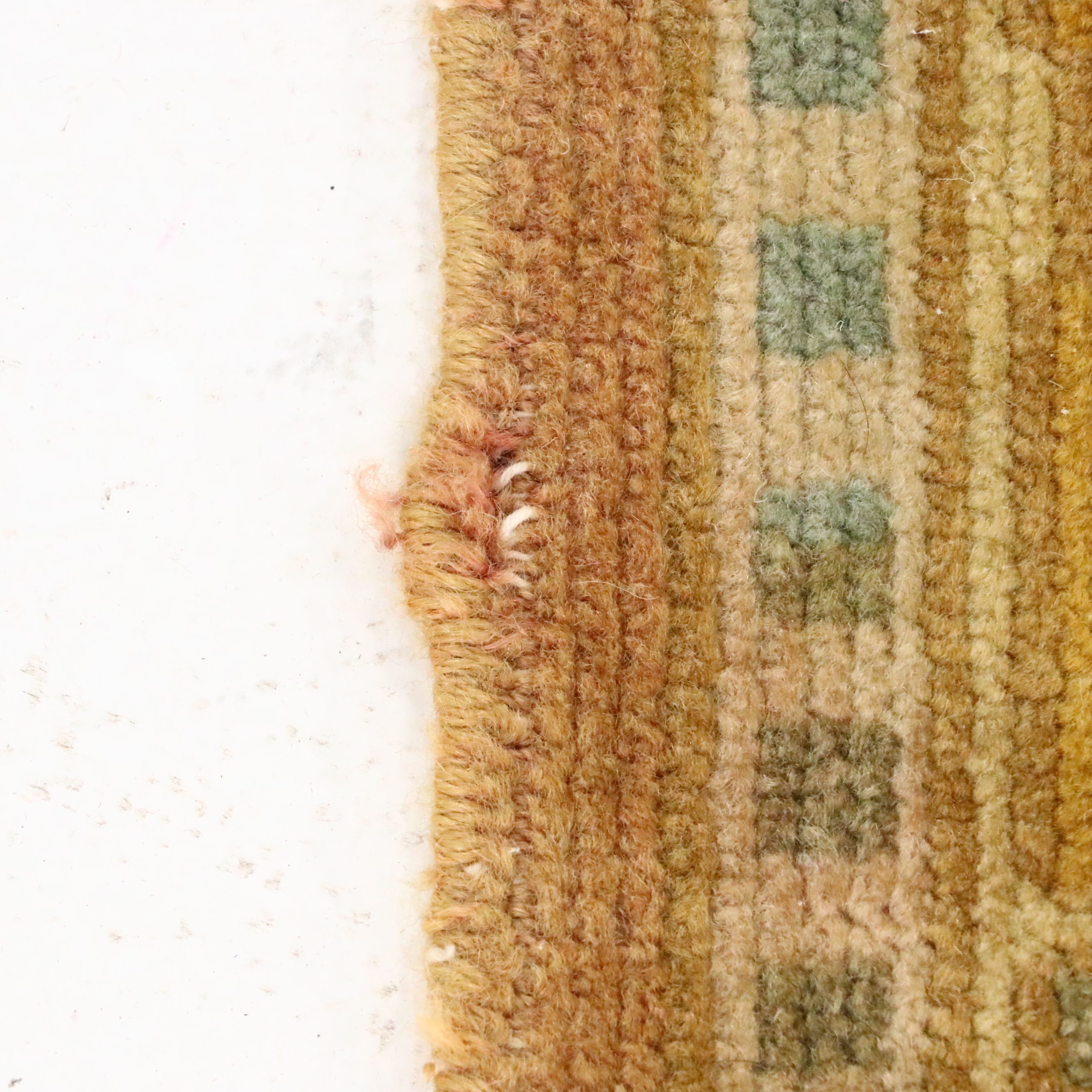 8'3 x 9'9 Hand-Knotted Turkish Oushak Area Rug