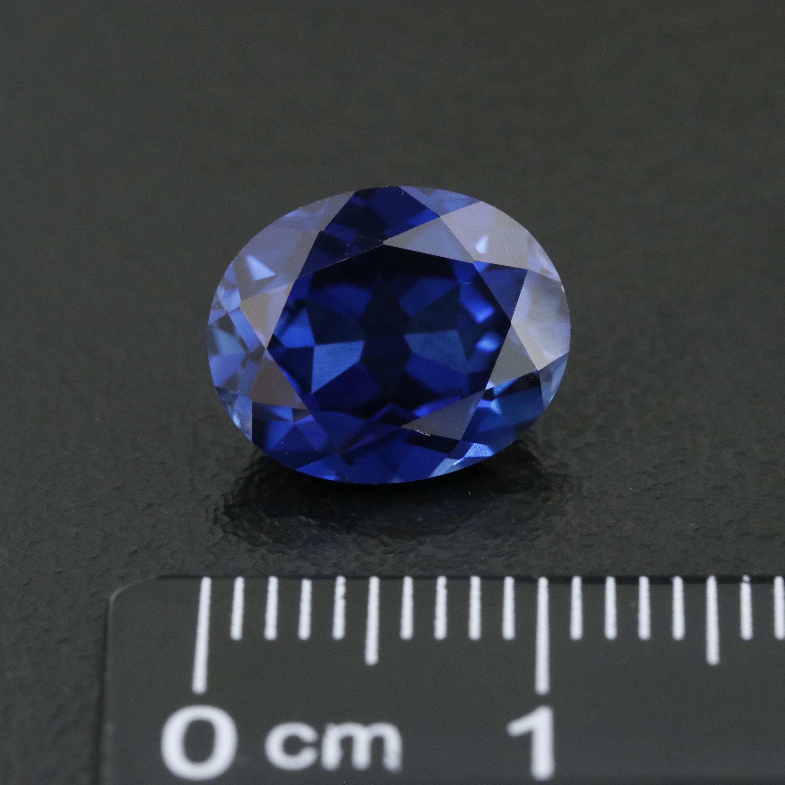 Loose 4.75 CT Lab Grown Sapphire