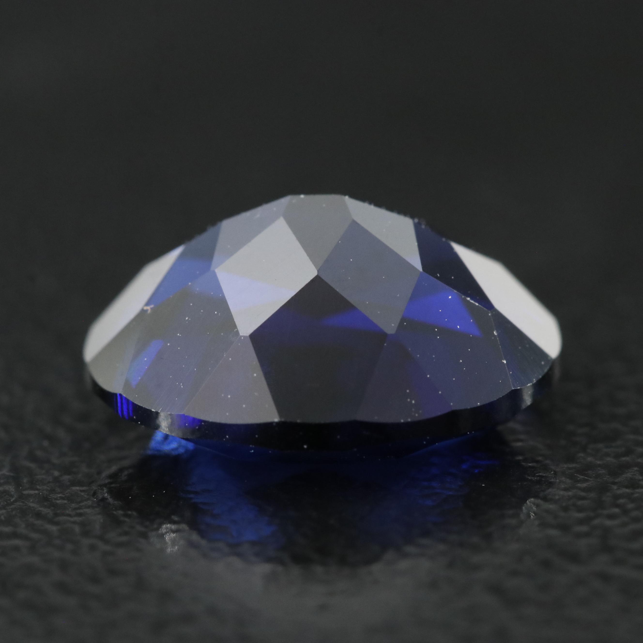Loose 4.75 CT Lab Grown Sapphire