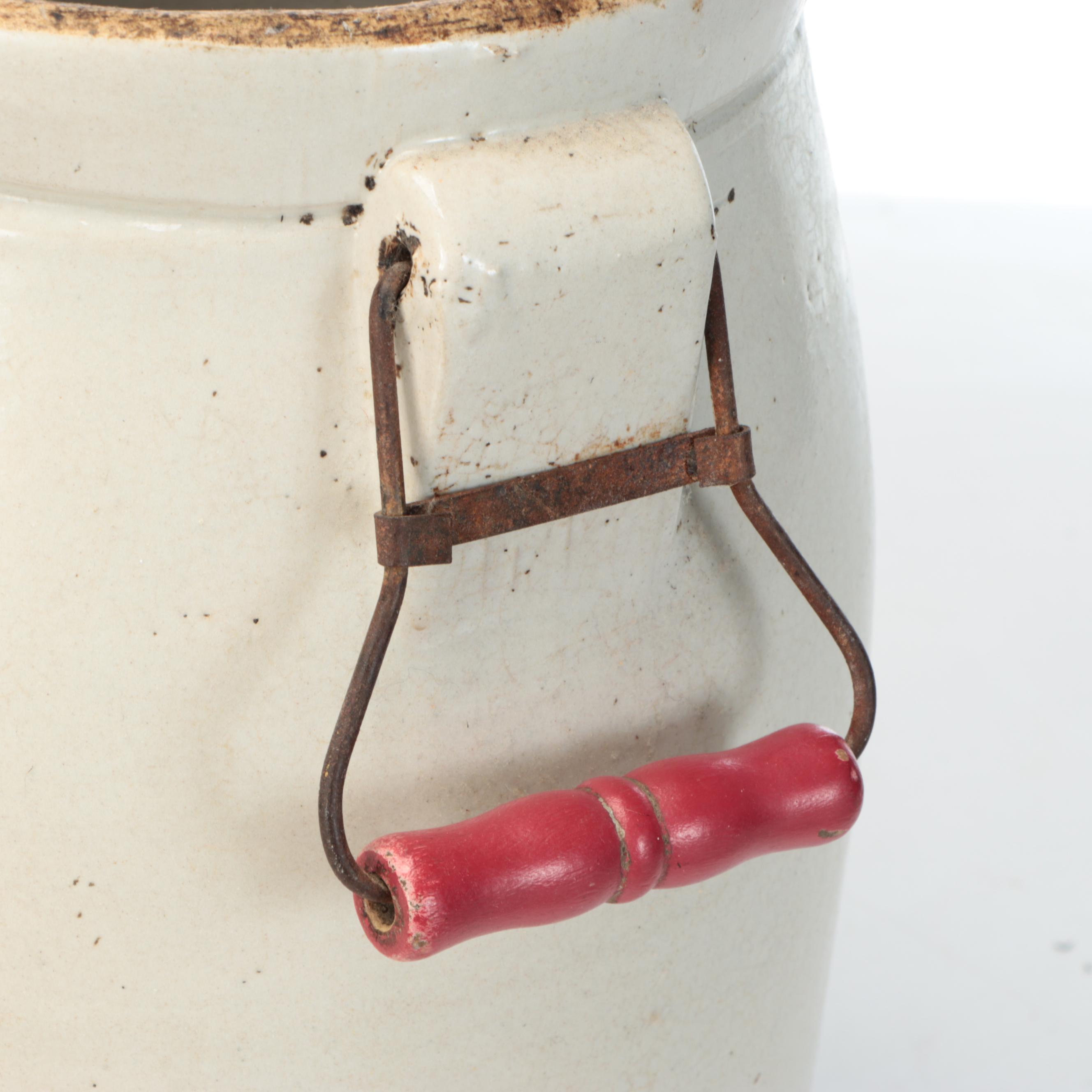 Robinson Ransbottom Crown Stoneware Crocks and Fermenting Tools